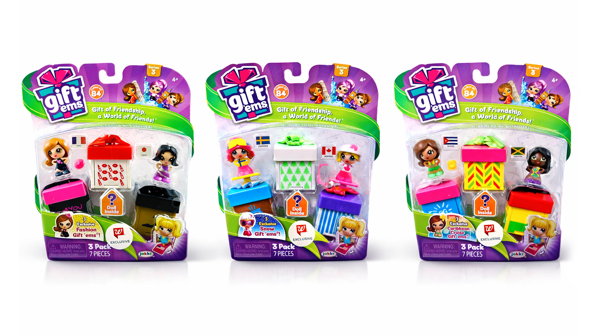 Gift 'Ems - Series 3 Blister Packs