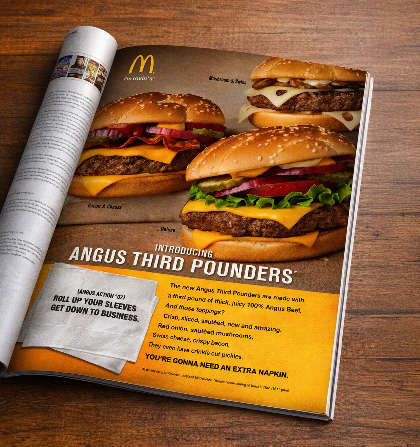 Angus Third Pounder Magazine Ad