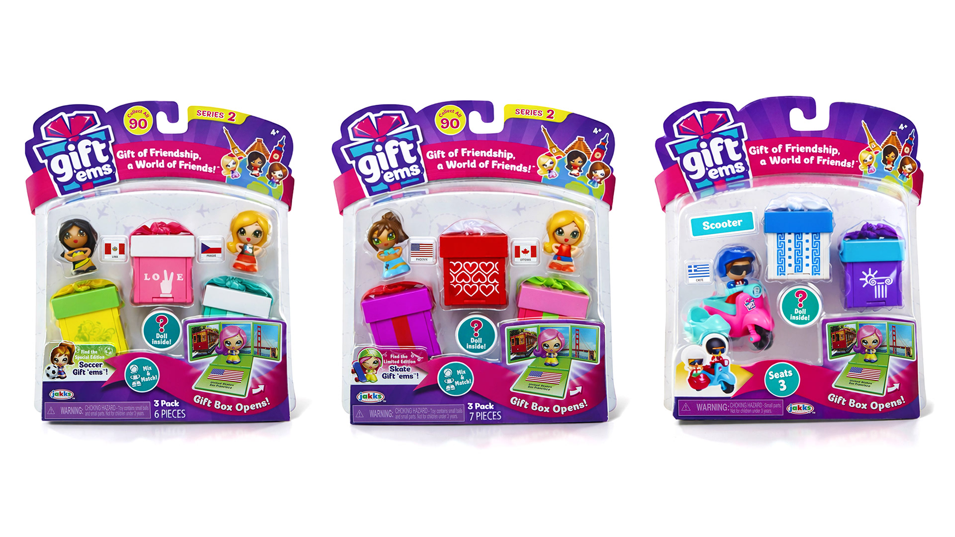 Gift 'Ems - Series 2 Blister Packs