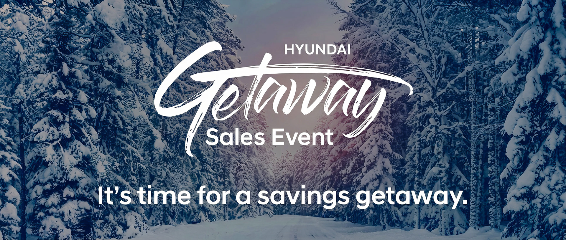 Getaway Sales Event Web Headers