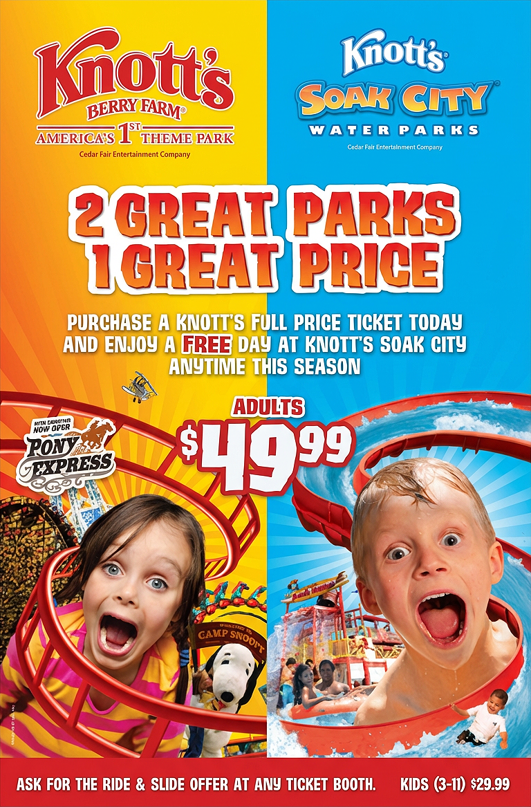 Two-Park Ticket Magazine Ad