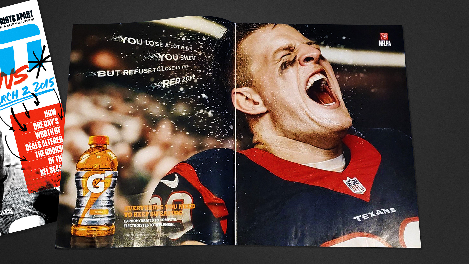 Keep Sweating - J.J. Watt Magazine Spread