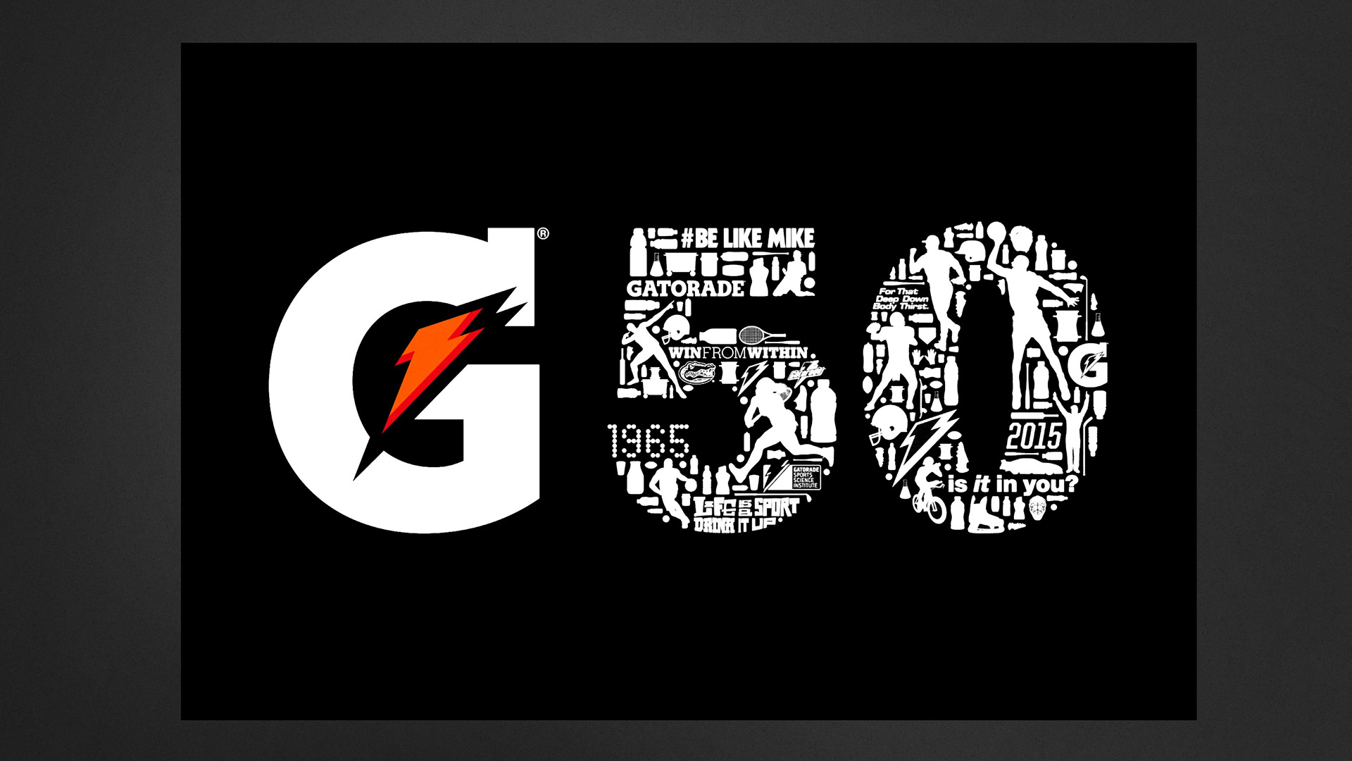 Gatorade 50 Logo