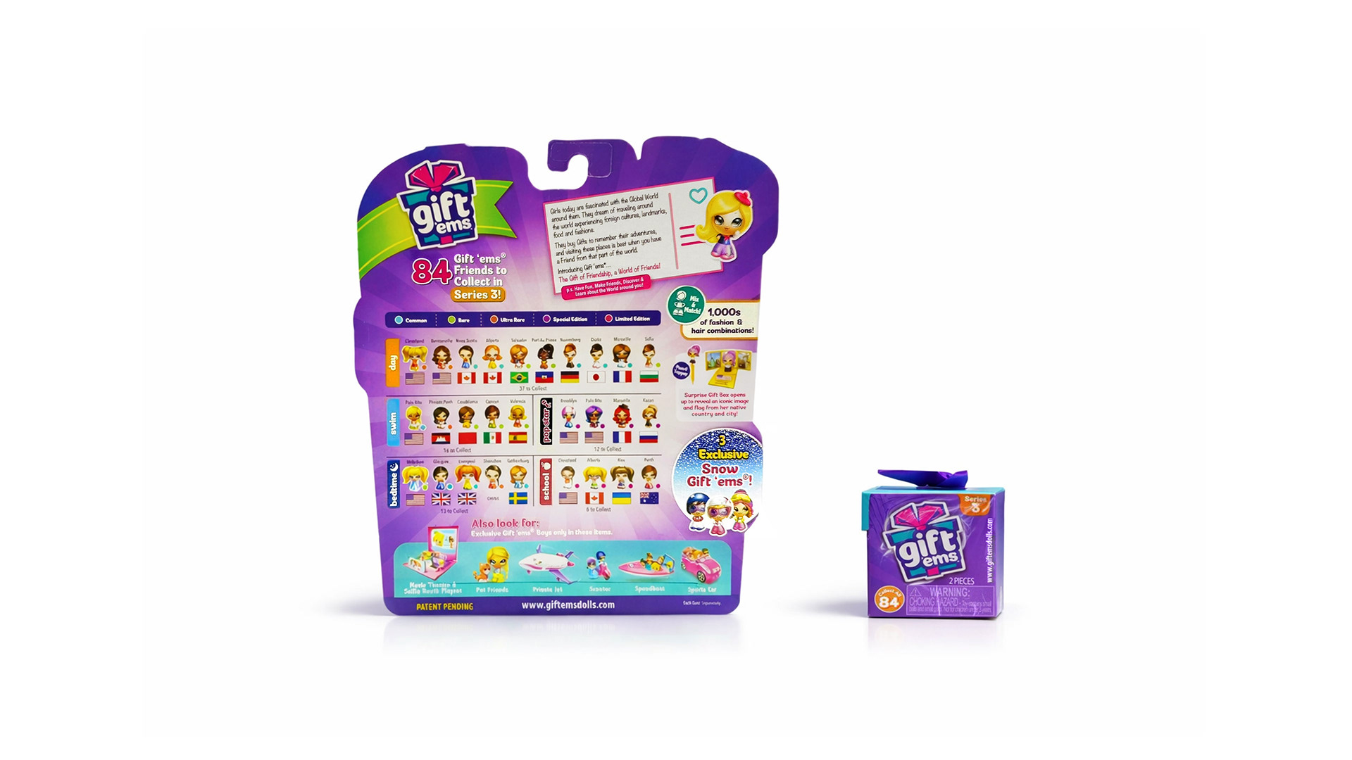 Gift 'Ems - Series 3 Blister Packs