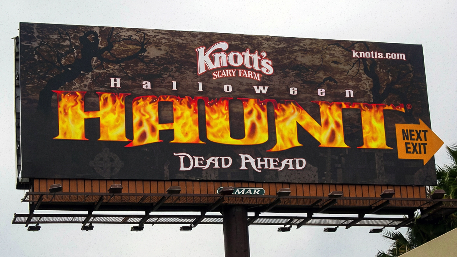 Knott's Scary Farm 2007 Halloween Haunt Billboard