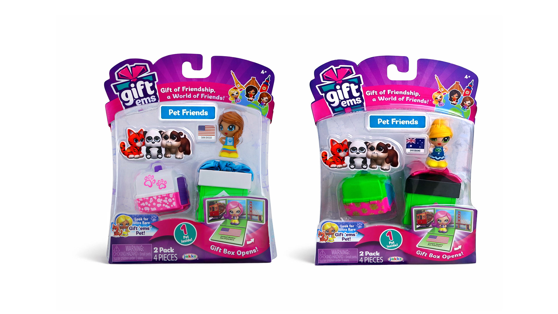 Gift 'Ems - Pet Friends Blister Packs