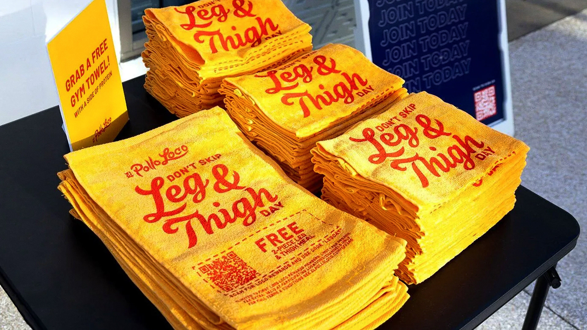 Don't Skip Leg & Thigh Day Towel Coupons