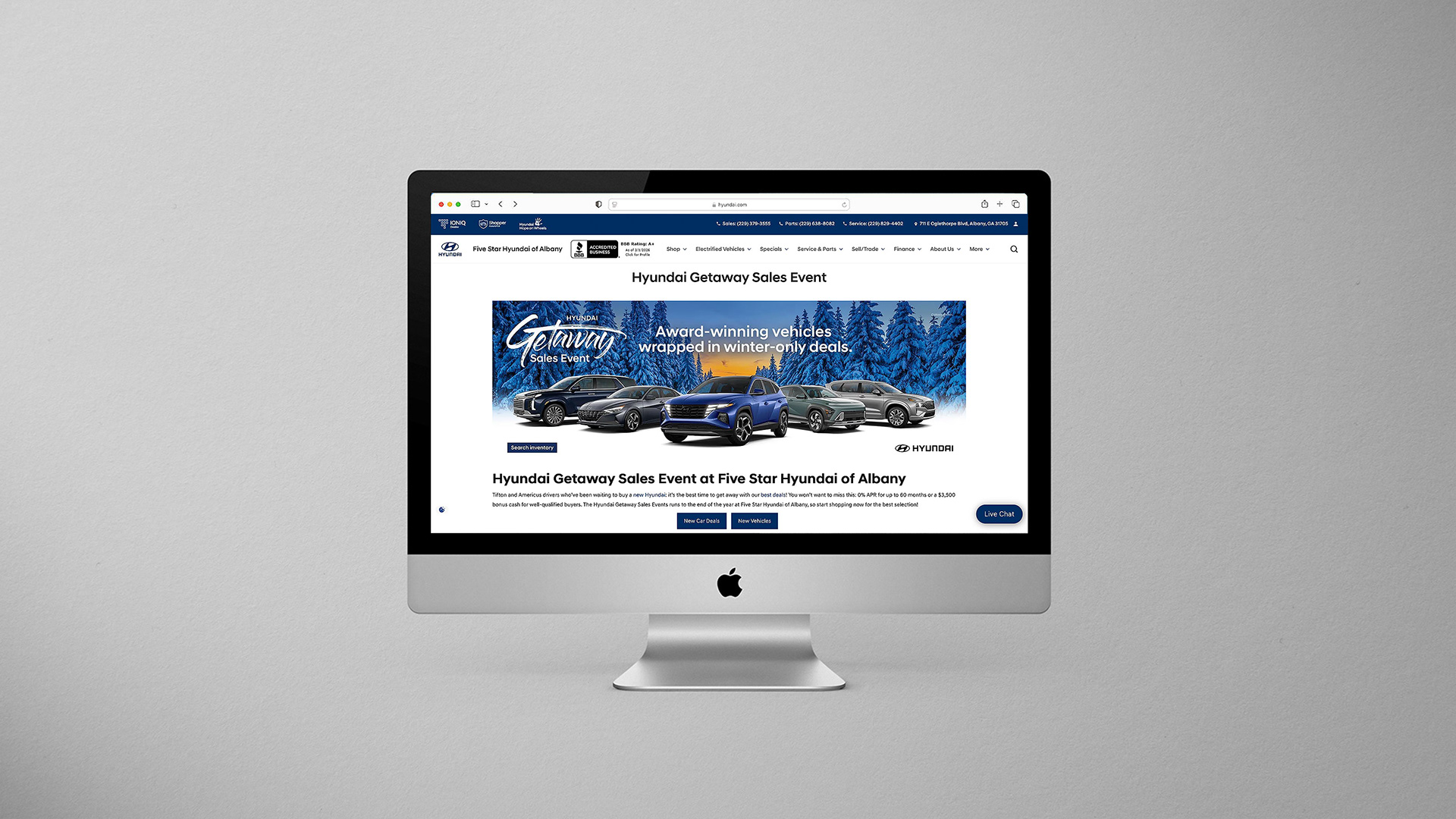 Getaway Sales Event Web Headers