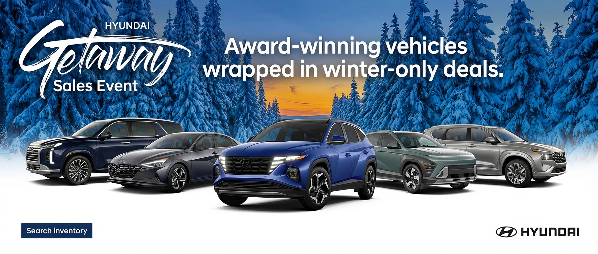 Getaway Sales Event Web Headers