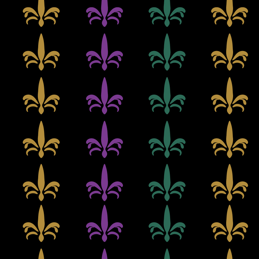 Fleur de Garde- Tricolore de Minuit