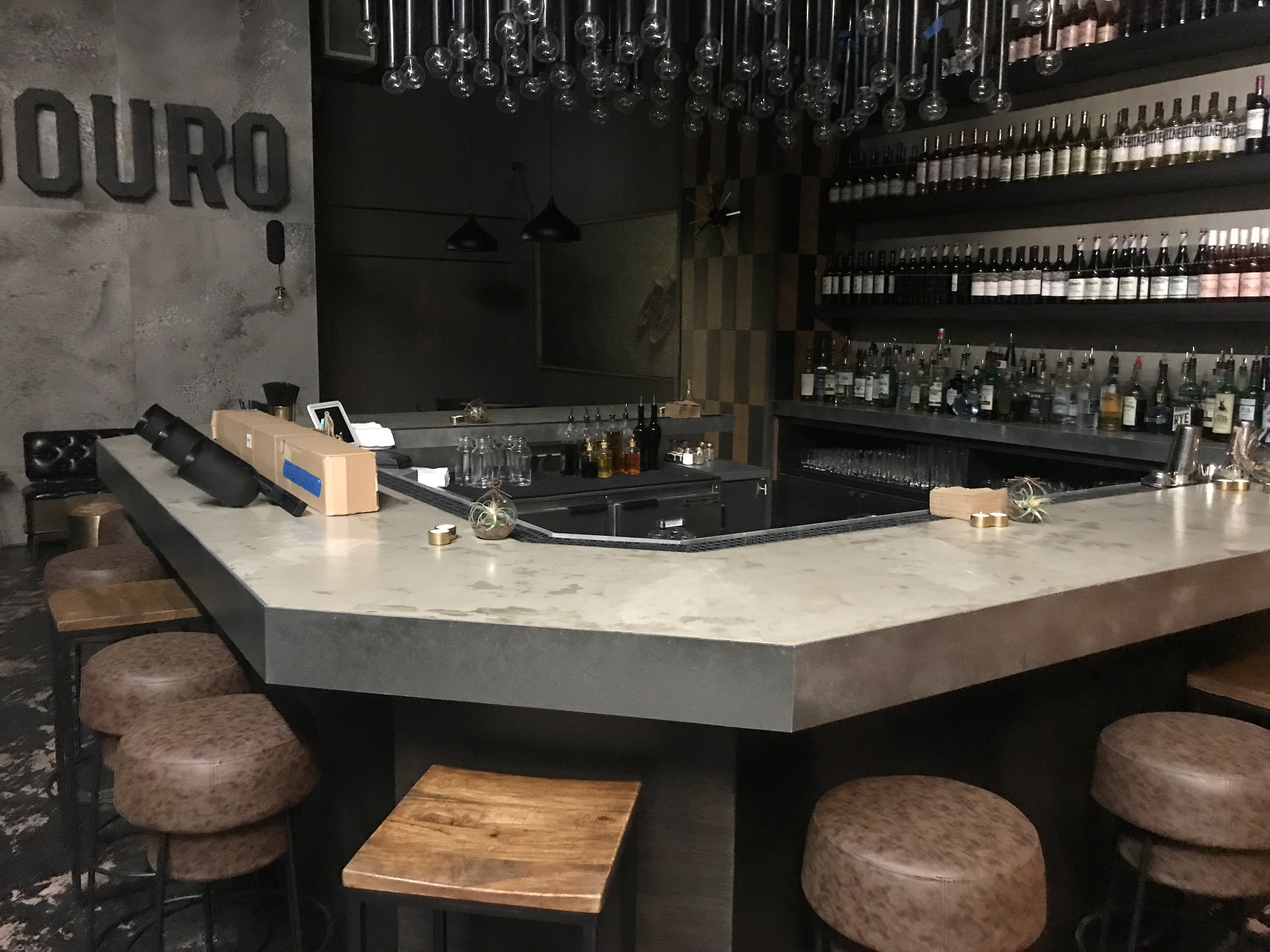 Douro Bar All Wine and Alcohol labels created in house