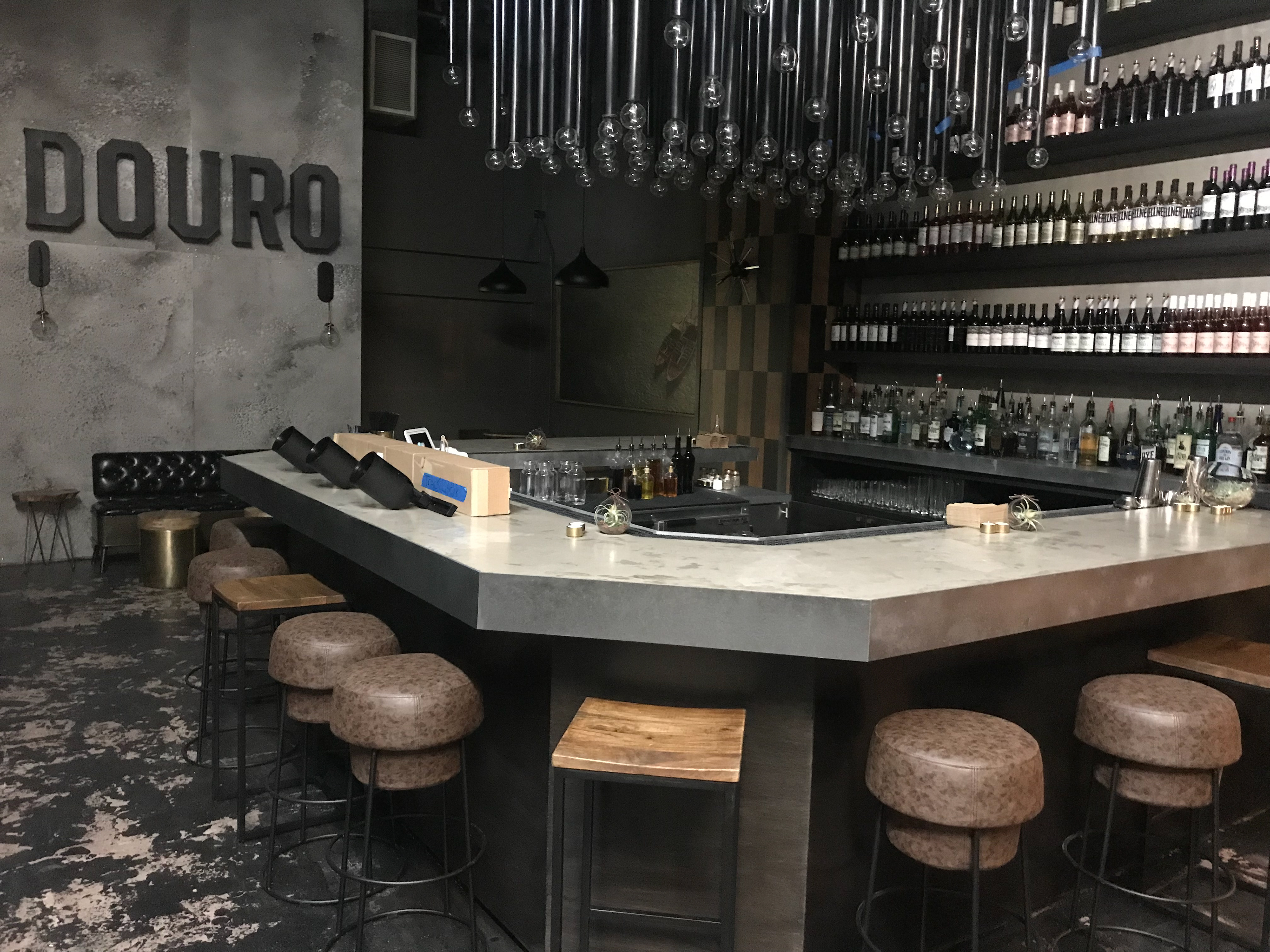 Douro Bar All Wine and Alcohol labels created in house