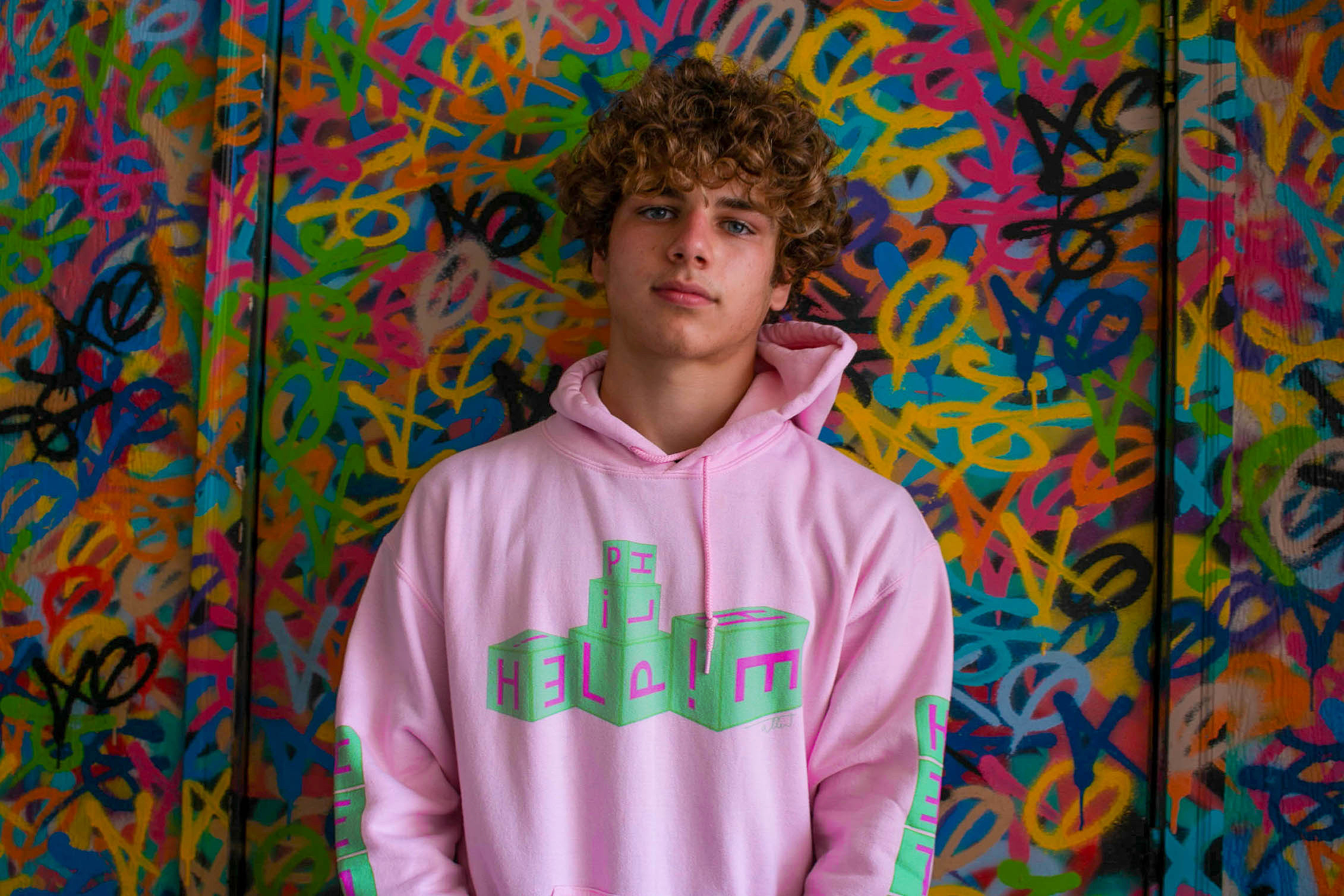 HELP! Hoodie Advertisement