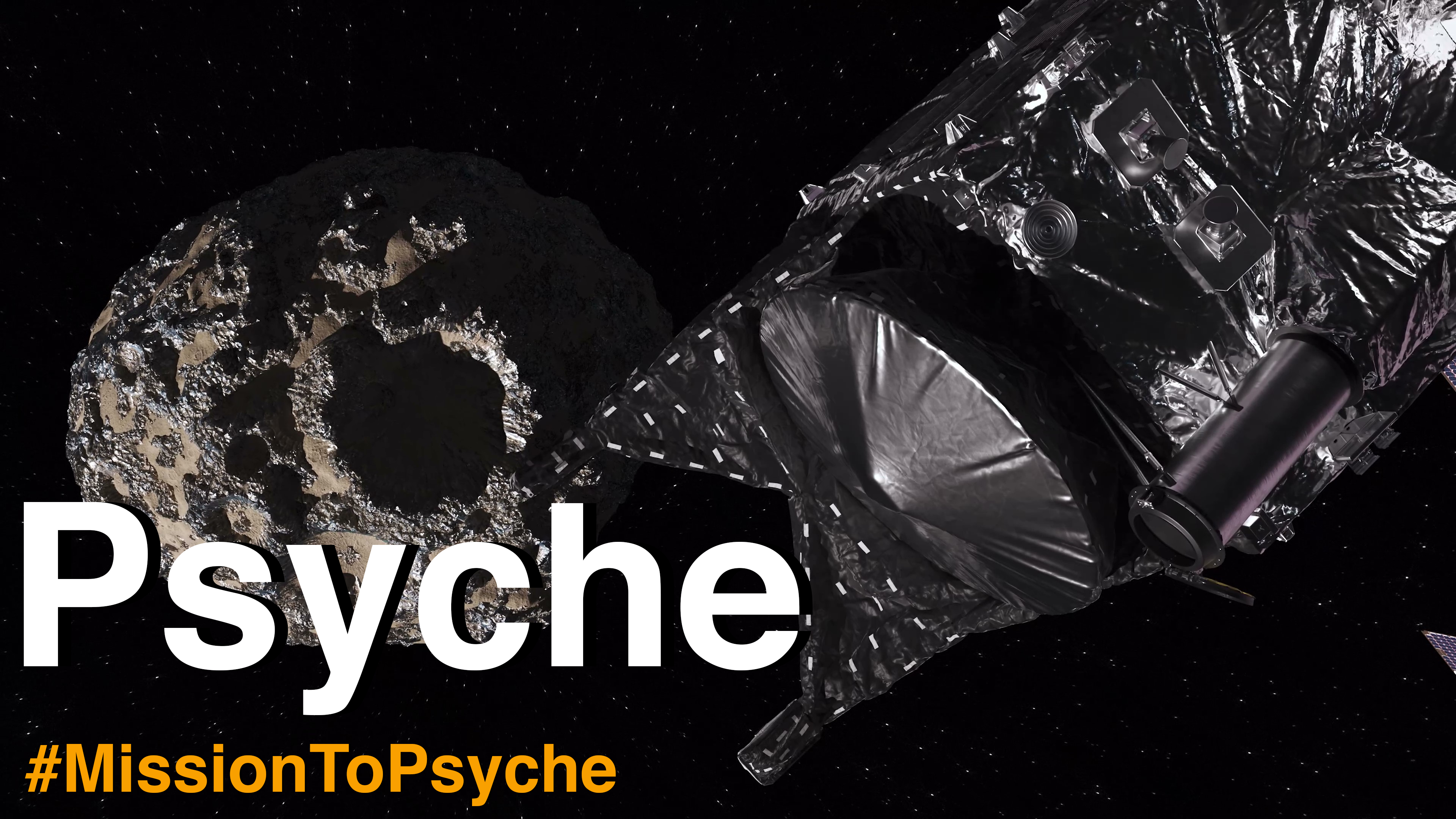 #MissionToPsyche Thumbnail for the NASA Youtube Channel