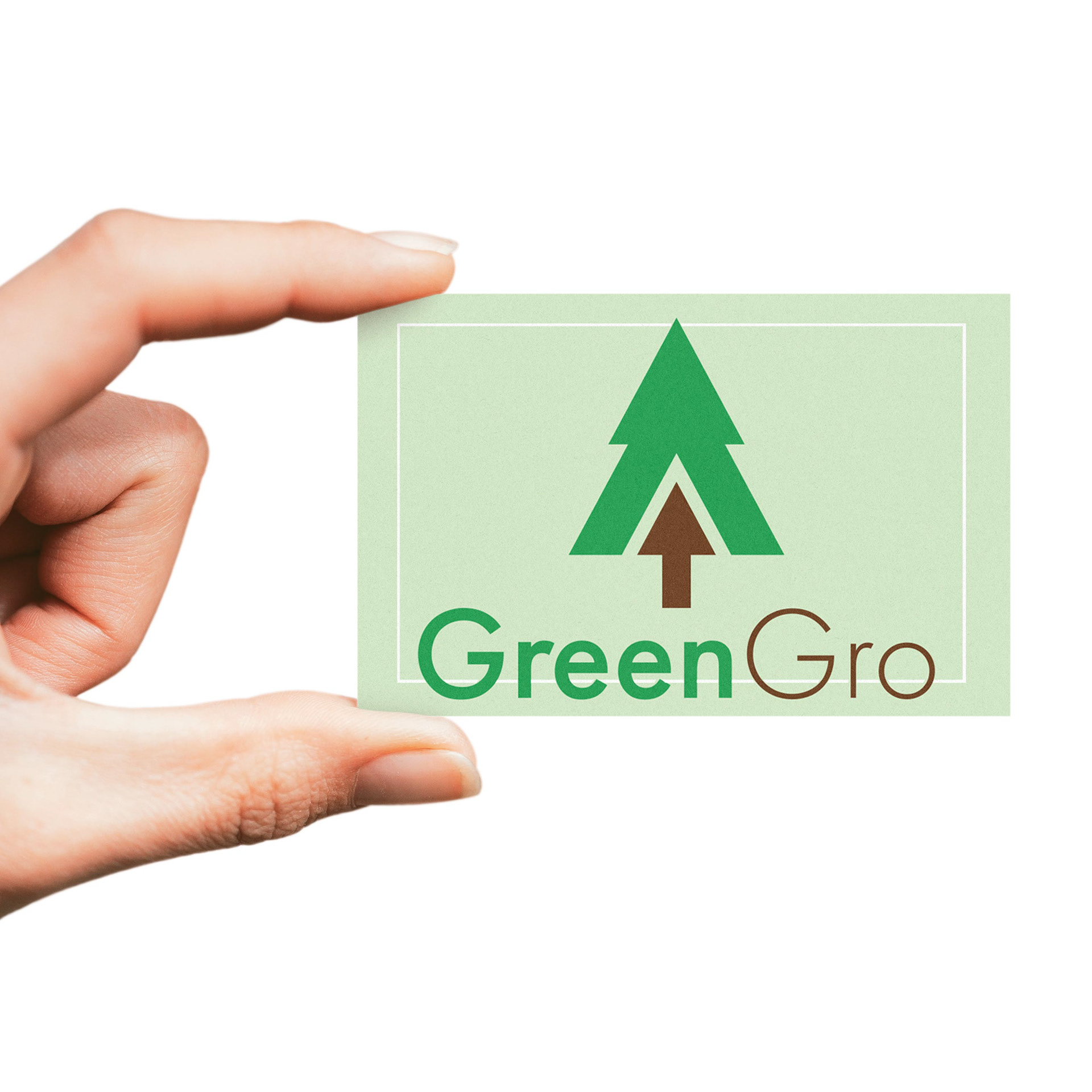 This is a clean, simplistic business card for the brand.