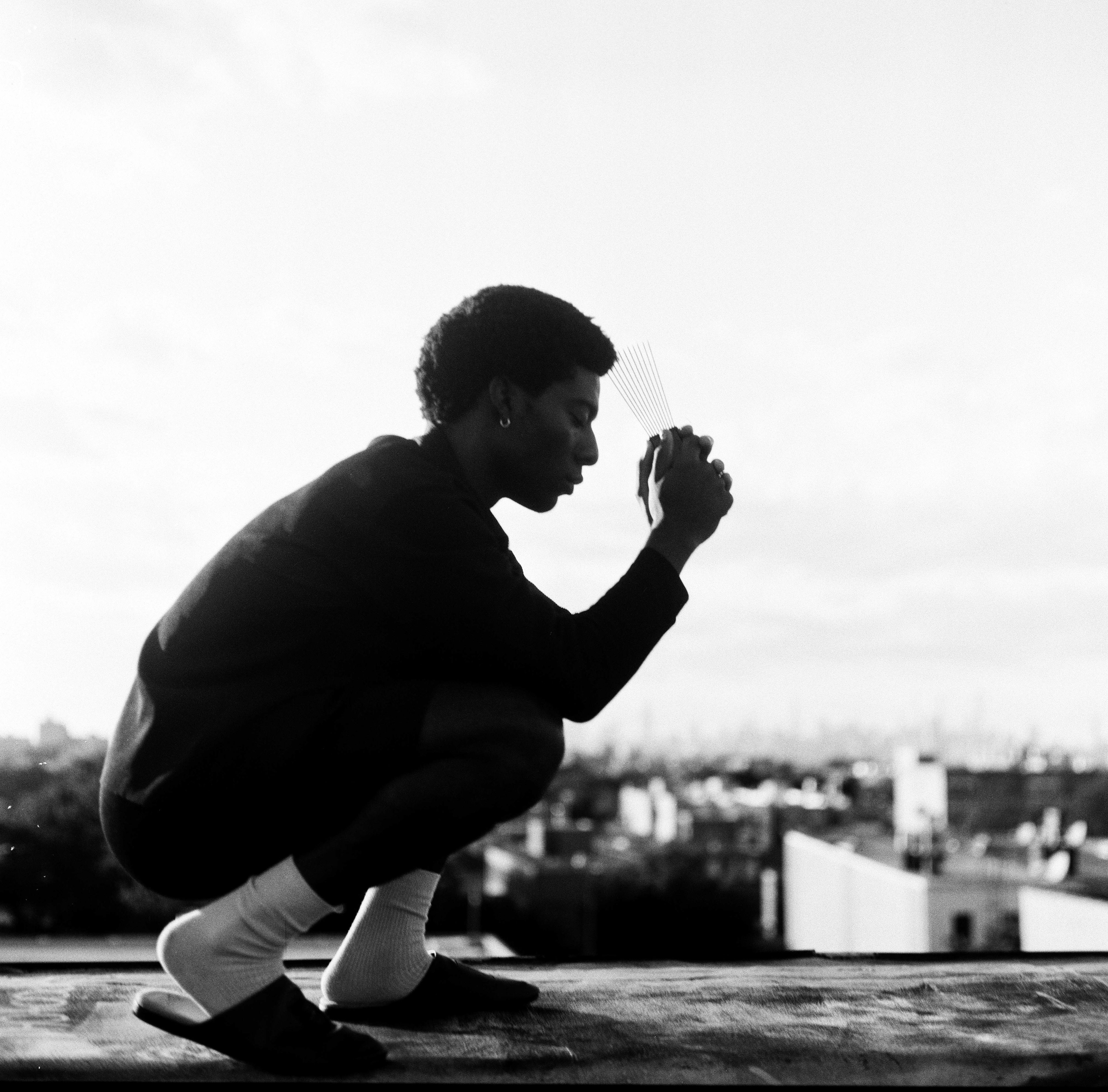 Chris Hart, Actor/Artist on the Rooftop | Brooklyn, NY | USA