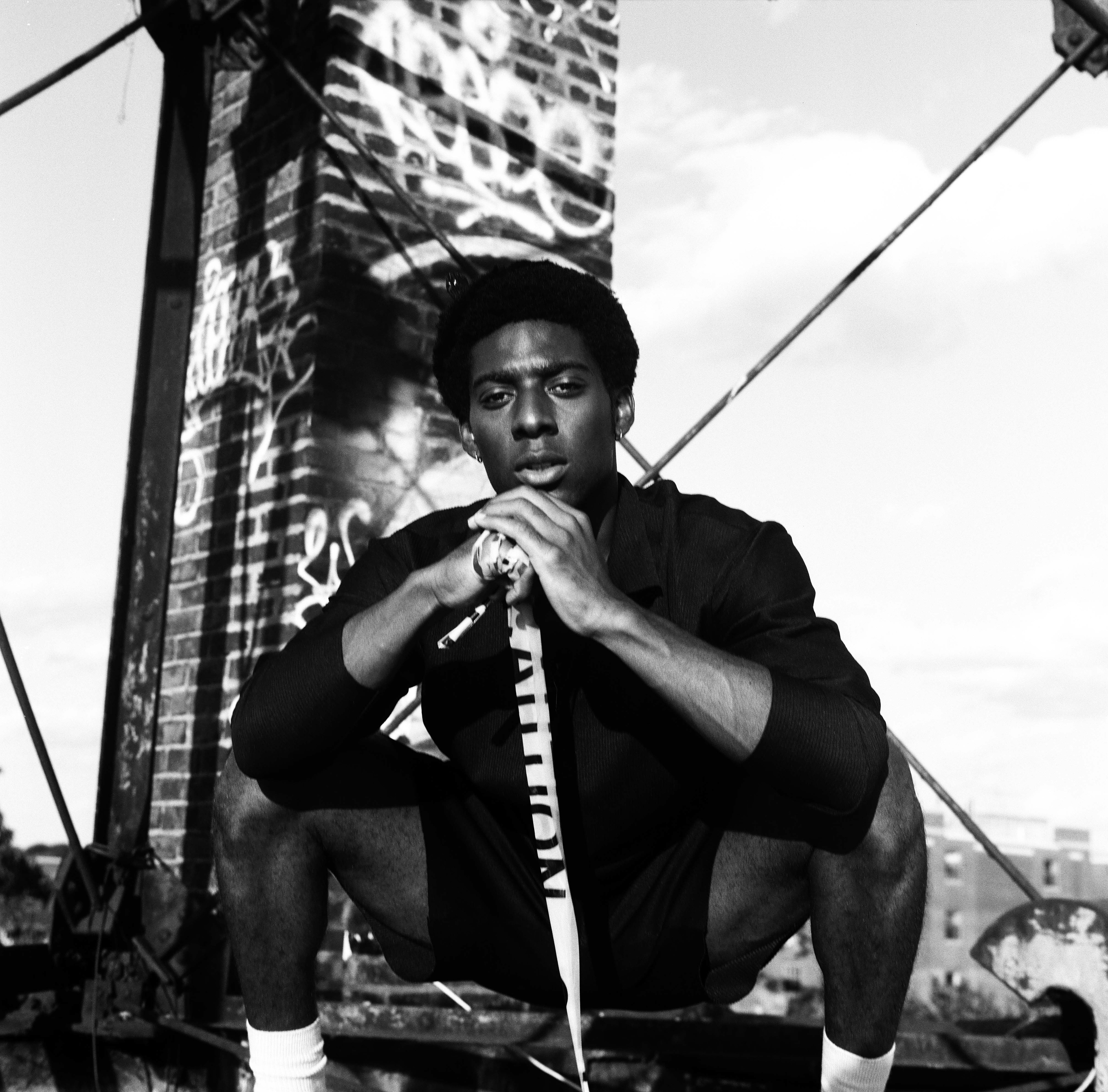 Chris Hart, Actor/Artist on the Rooftop | Brooklyn, NY | USA