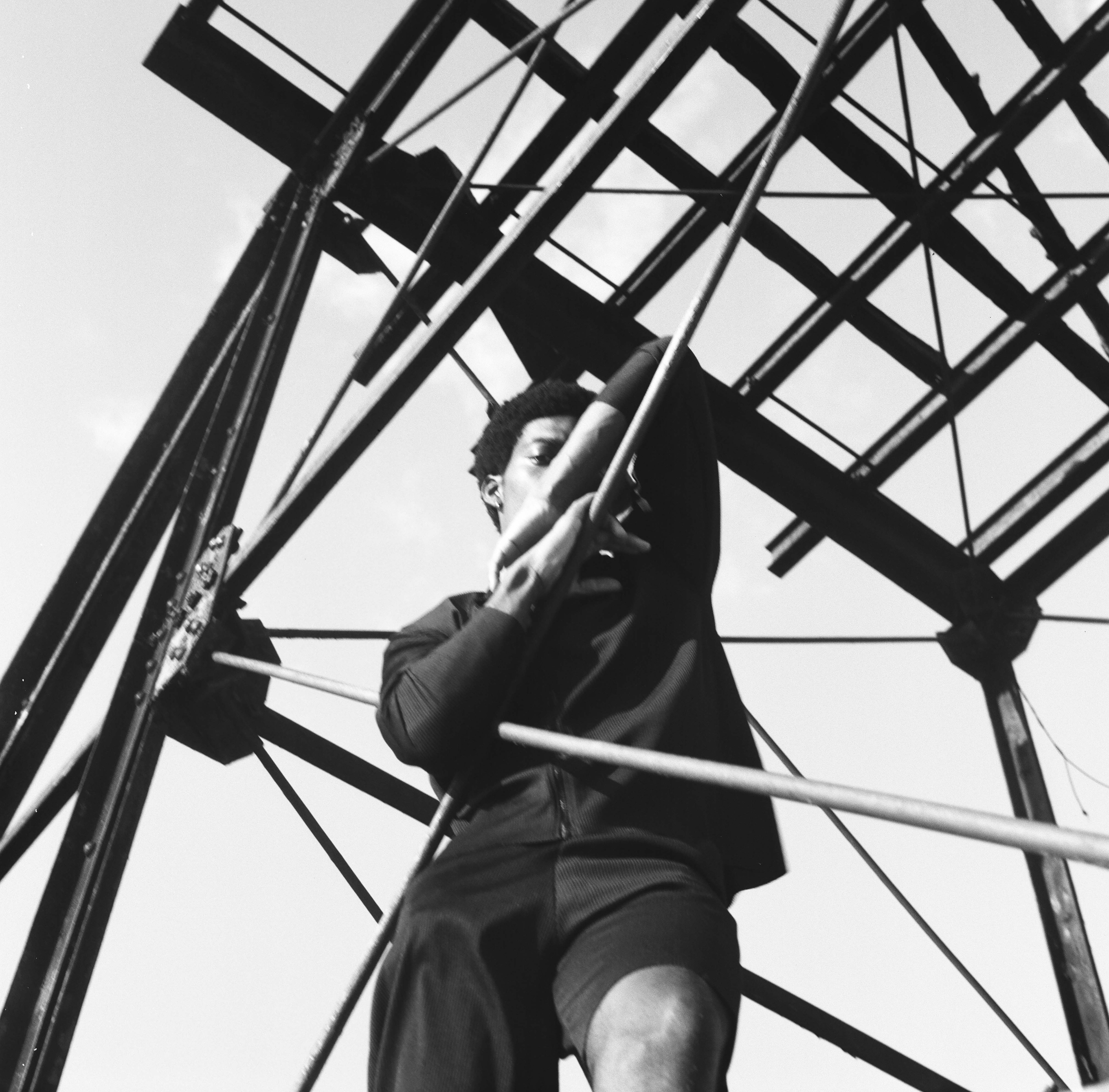Chris Hart, Actor/Artist on the Rooftop | Brooklyn, NY | USA