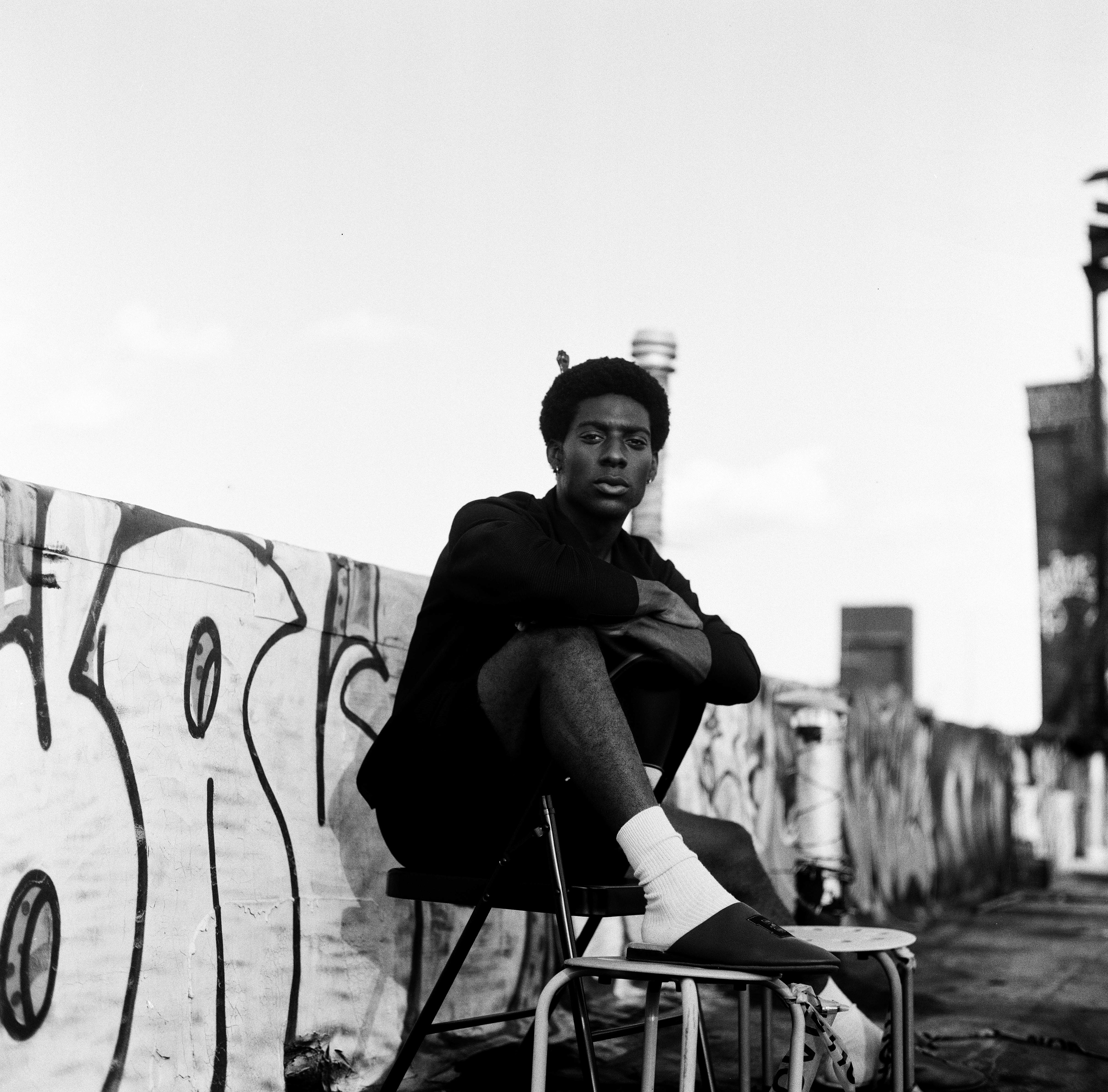 Chris Hart, Actor/Artist on the Rooftop | Brooklyn, NY | USA