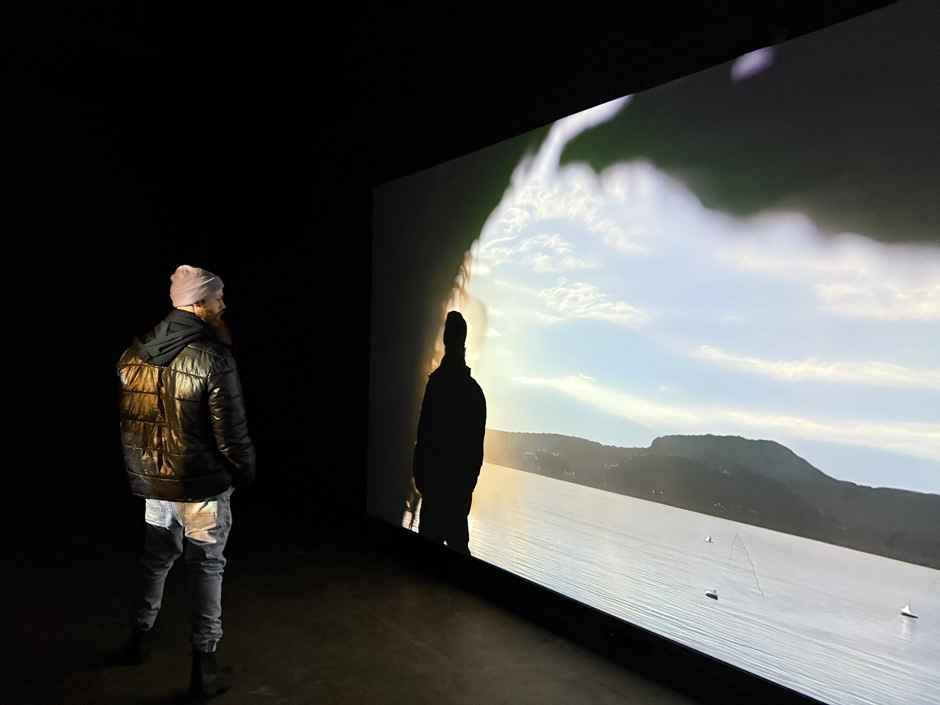 Image: Adam Hsieh, 'haunting horizons,' 2025, installation view, Good Grief Studios, 2025, image courtesy of the artist