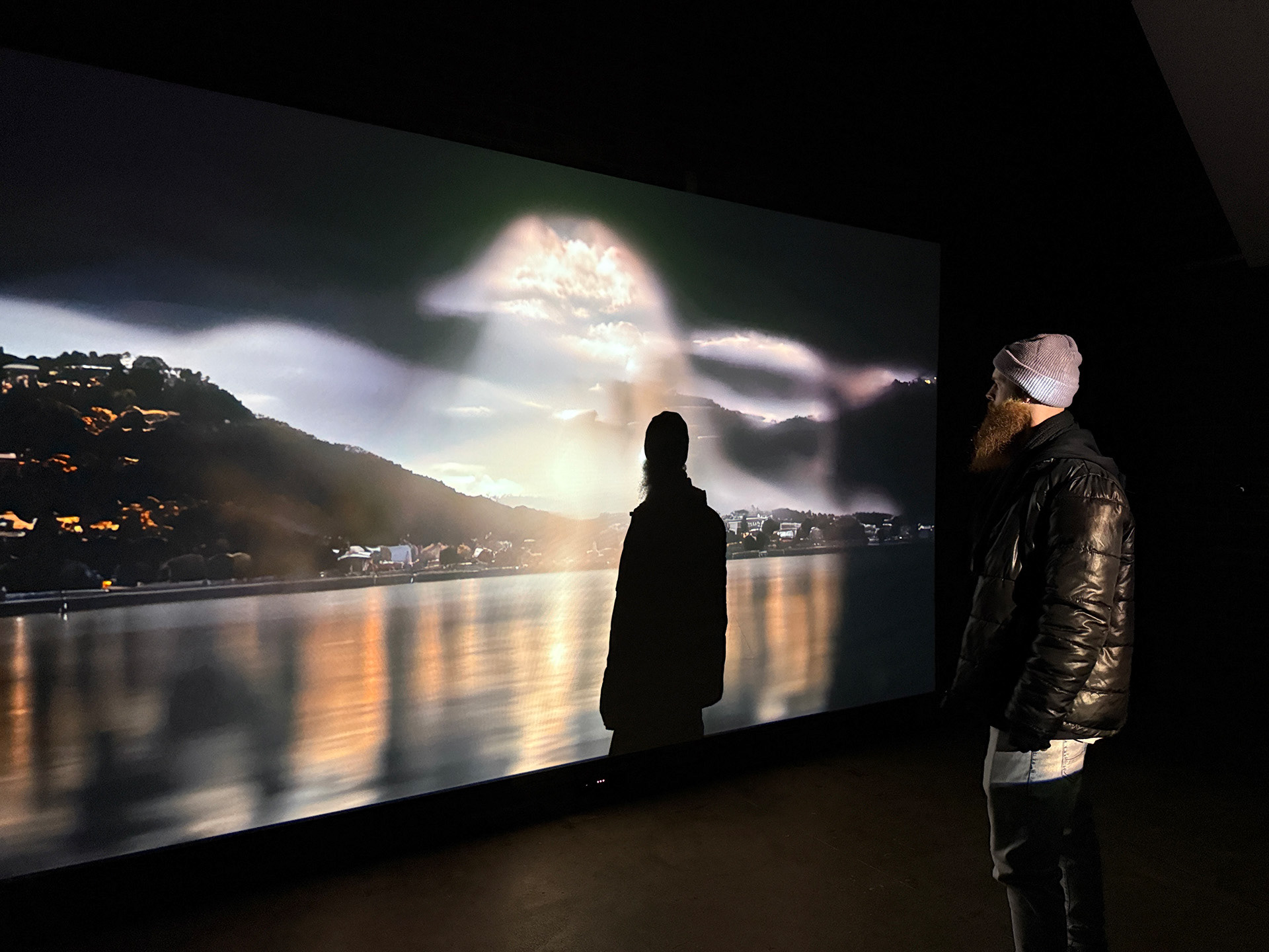 Image: Adam Hsieh, 'haunting horizons,' 2025, installation view, Good Grief Studios, 2025, image courtesy of the artist