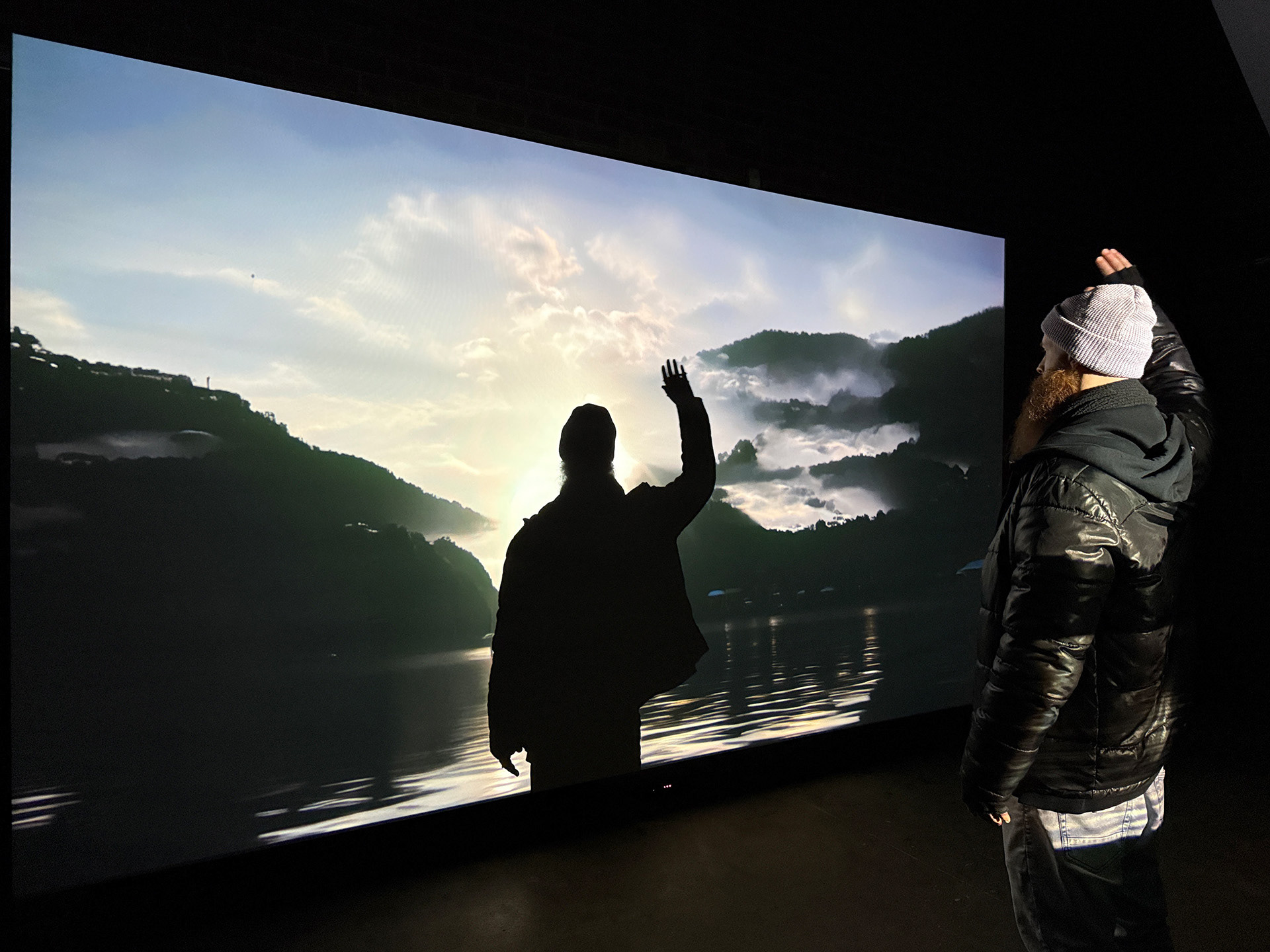 Image: Adam Hsieh, 'haunting horizons,' 2025, installation view, Good Grief Studios, 2025, image courtesy of the artist