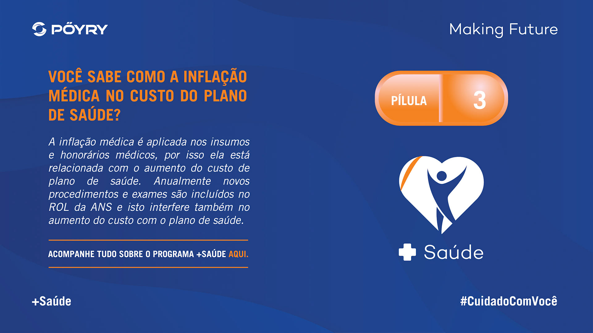 Você sabe como a inflação médica no custo do Plano de Saúde? A inflação médica é aplicada nos insumos e honorários médicos, por isso ela está relacionada com o aumento do custo de plano de saúde. Anualmente novos procedimentos e exames são incluídos no ROL da ANS e isto interfere também no aumento do custo com o plano de saúde.