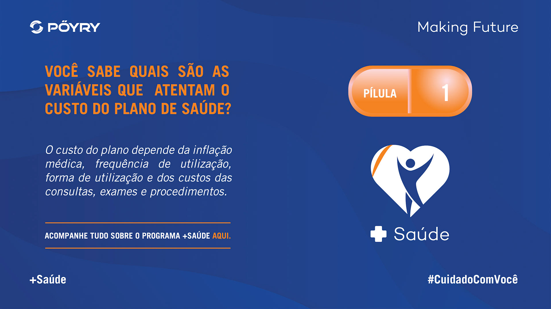 Você sabe quais são as variáveis que atentam o custo do Plano de Saúde? O custo do plano depende da inflação médica, frequência de utilização, forma de utilização e dos custos das consultas, exames e procedimentos.