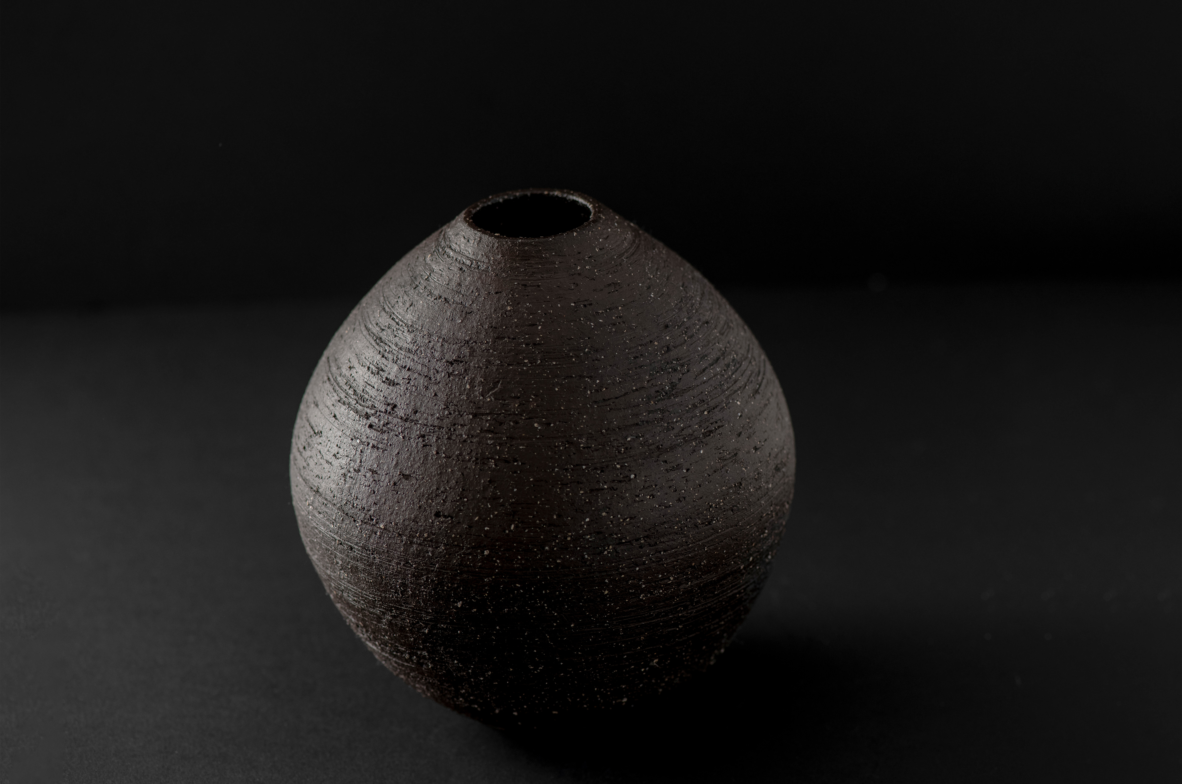 Sigh - Wheel Thrown with Midfire Clay and Beeswax.