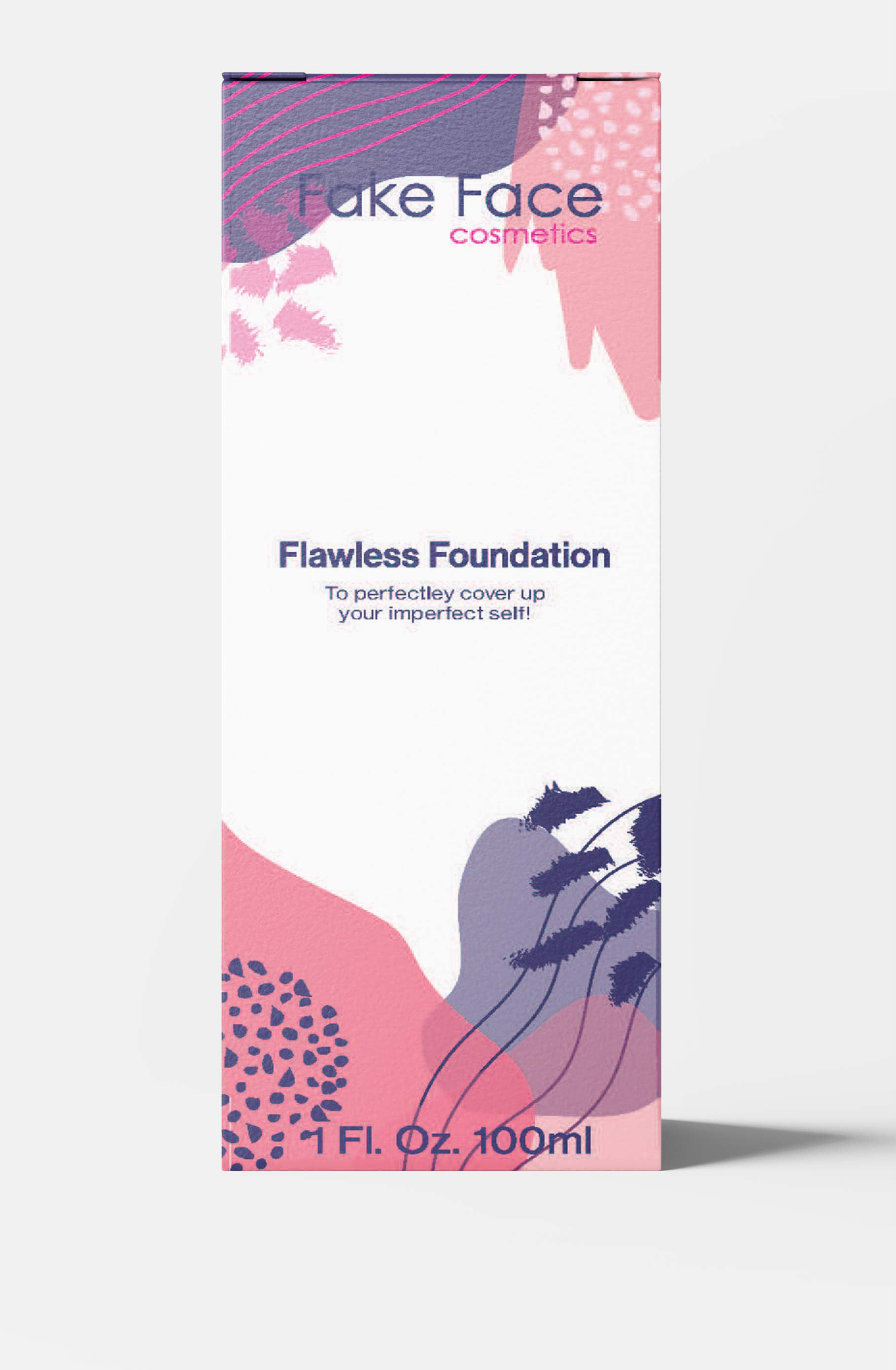 Foundation packaging mockup