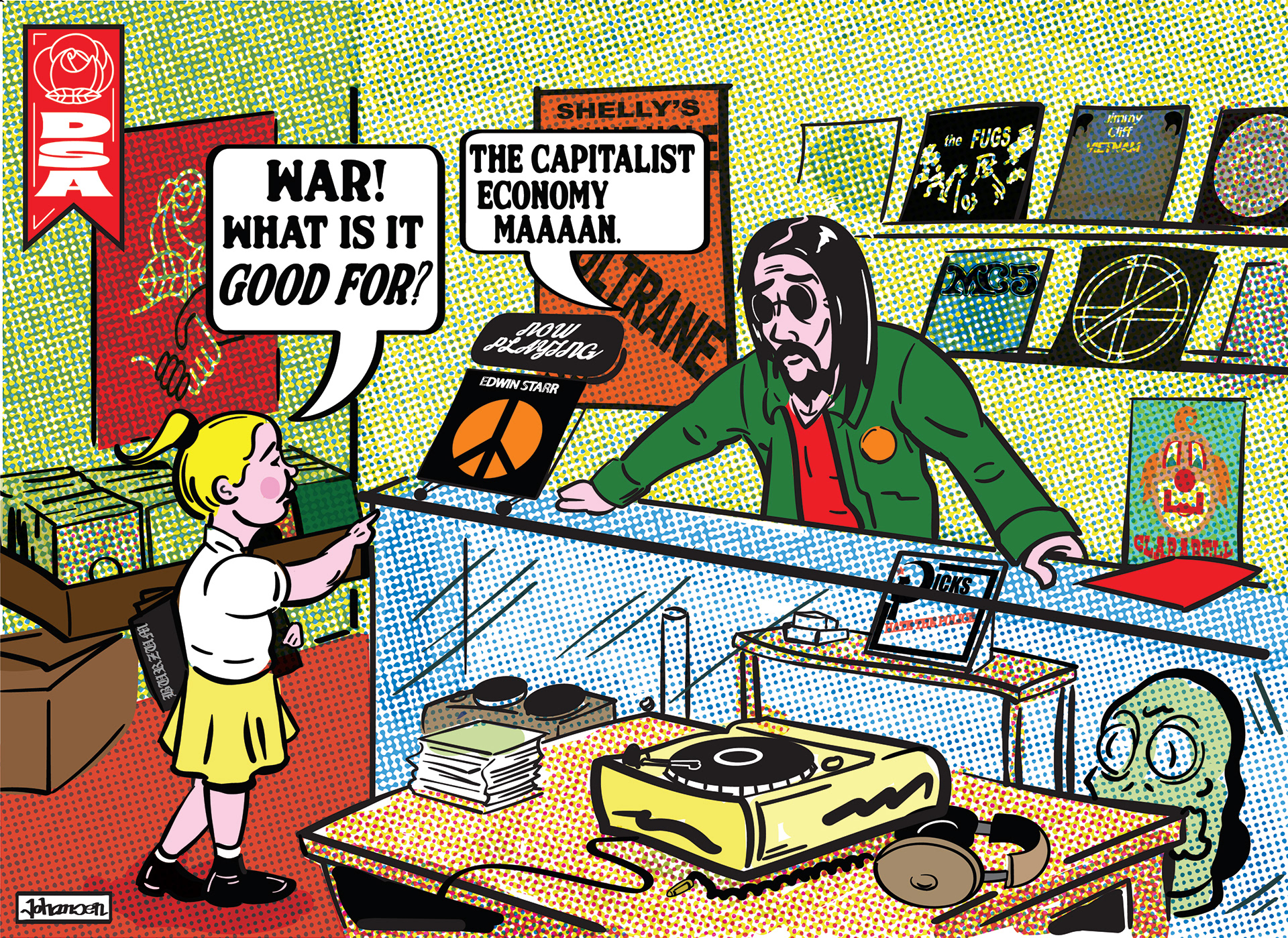 Illustration for Democratic Socialists of America