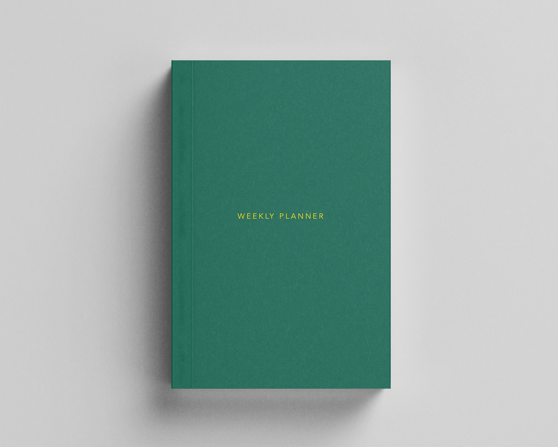 green_weekly_Planner_notebook