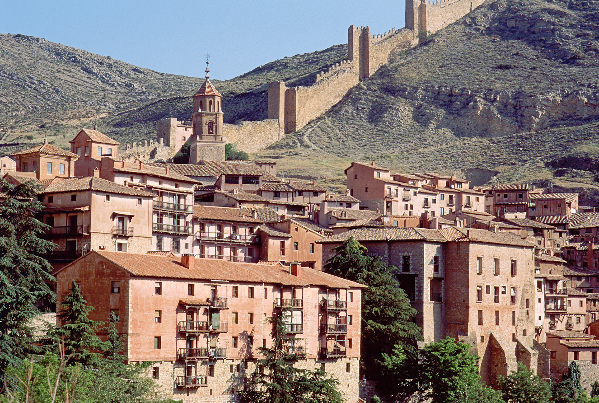 Albarracín y su muralla.