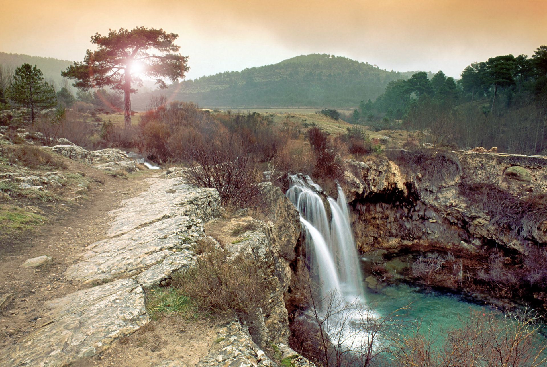 Cascada del molino de San Pedro.