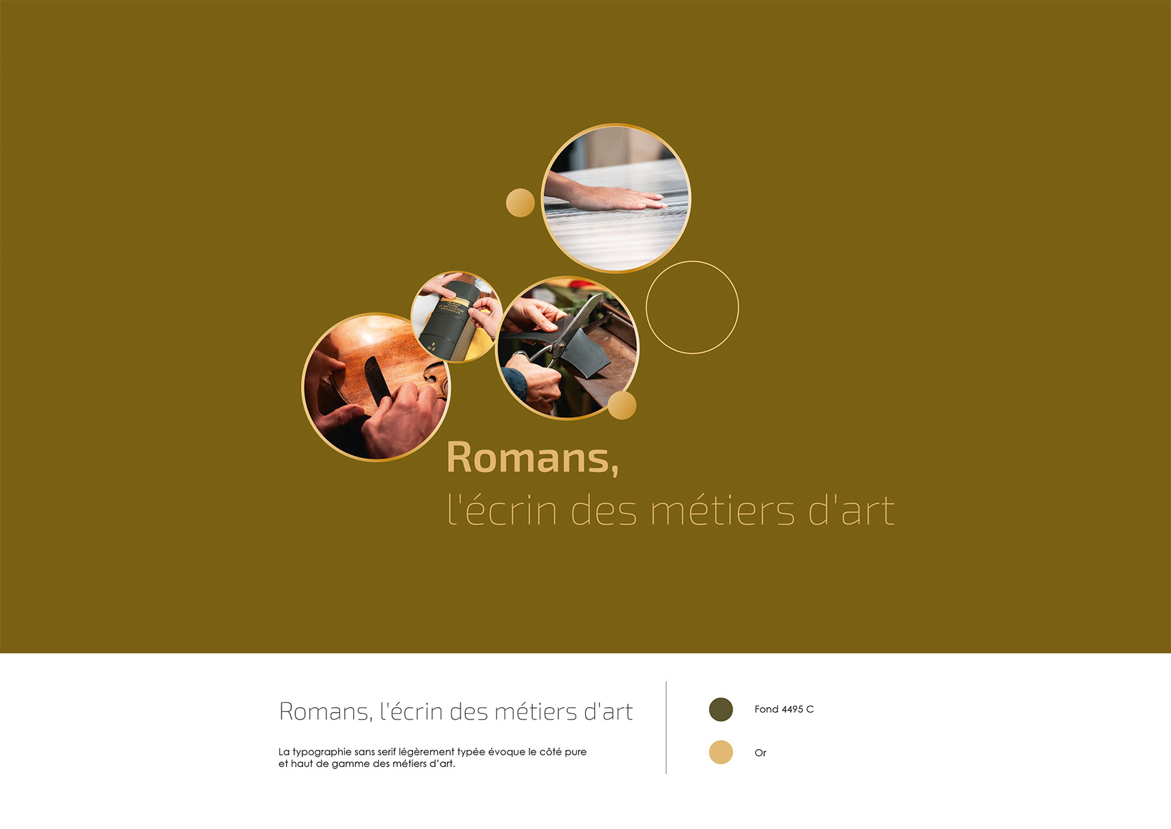 Exemple de page de création proposé au service de communication de la vile de Romans
