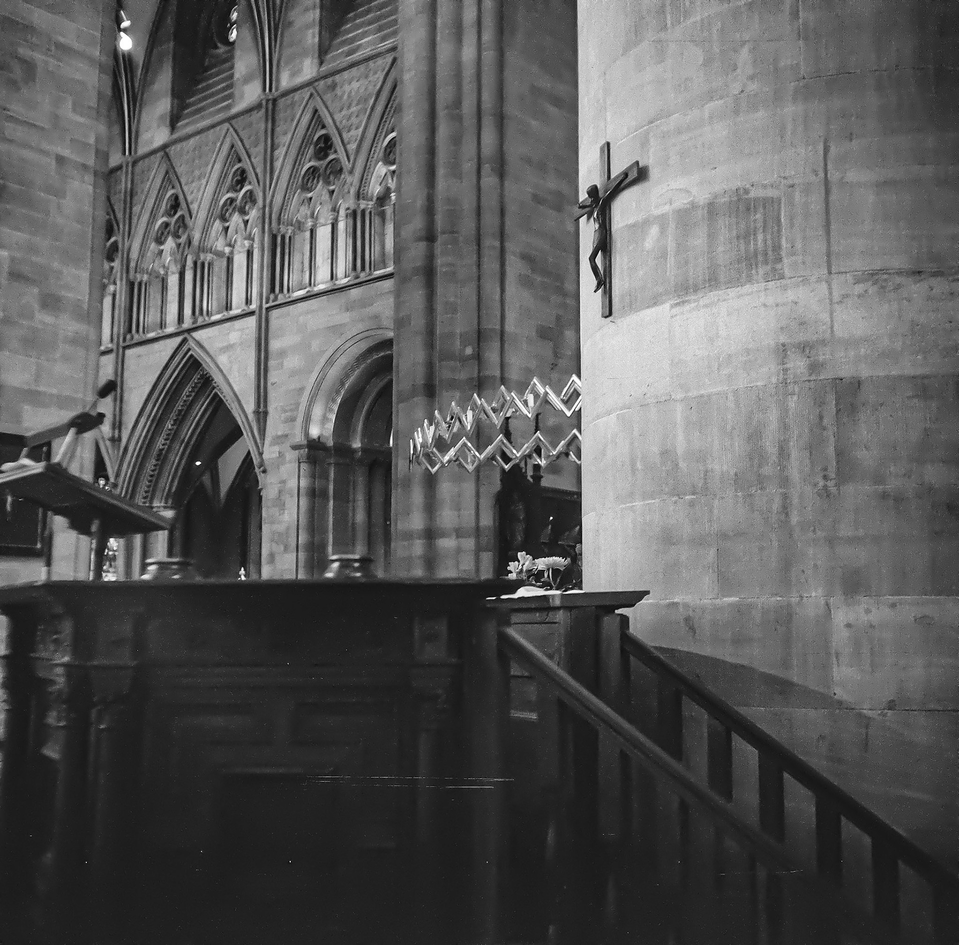 Taken with an ADOX Golf 63S Medium Format camera on Formapan Action 400 film