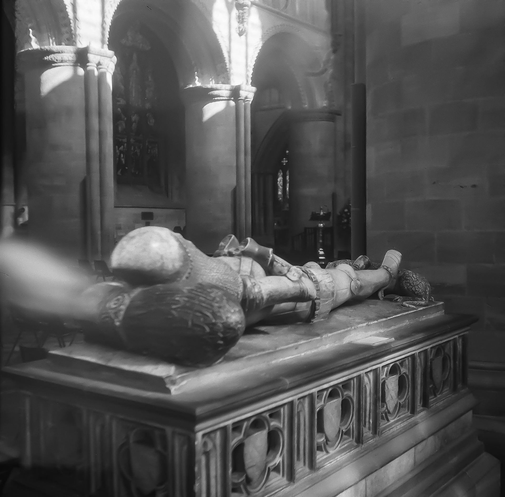 Taken with an ADOX Golf 63S Medium Format camera on Formapan Action 400 film