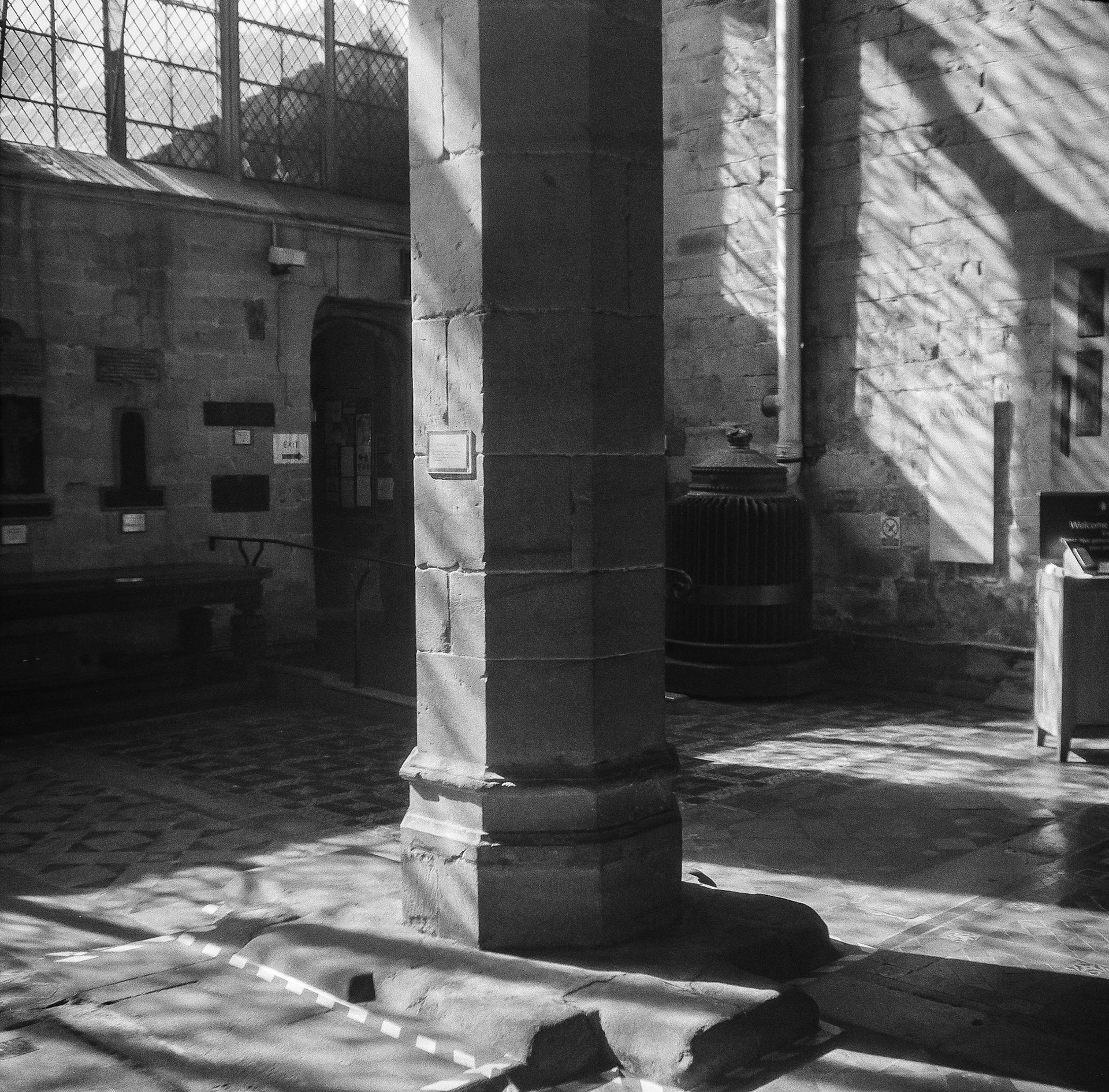 Taken with an ADOX Golf 63S Medium Format camera on Formapan Action 400 film