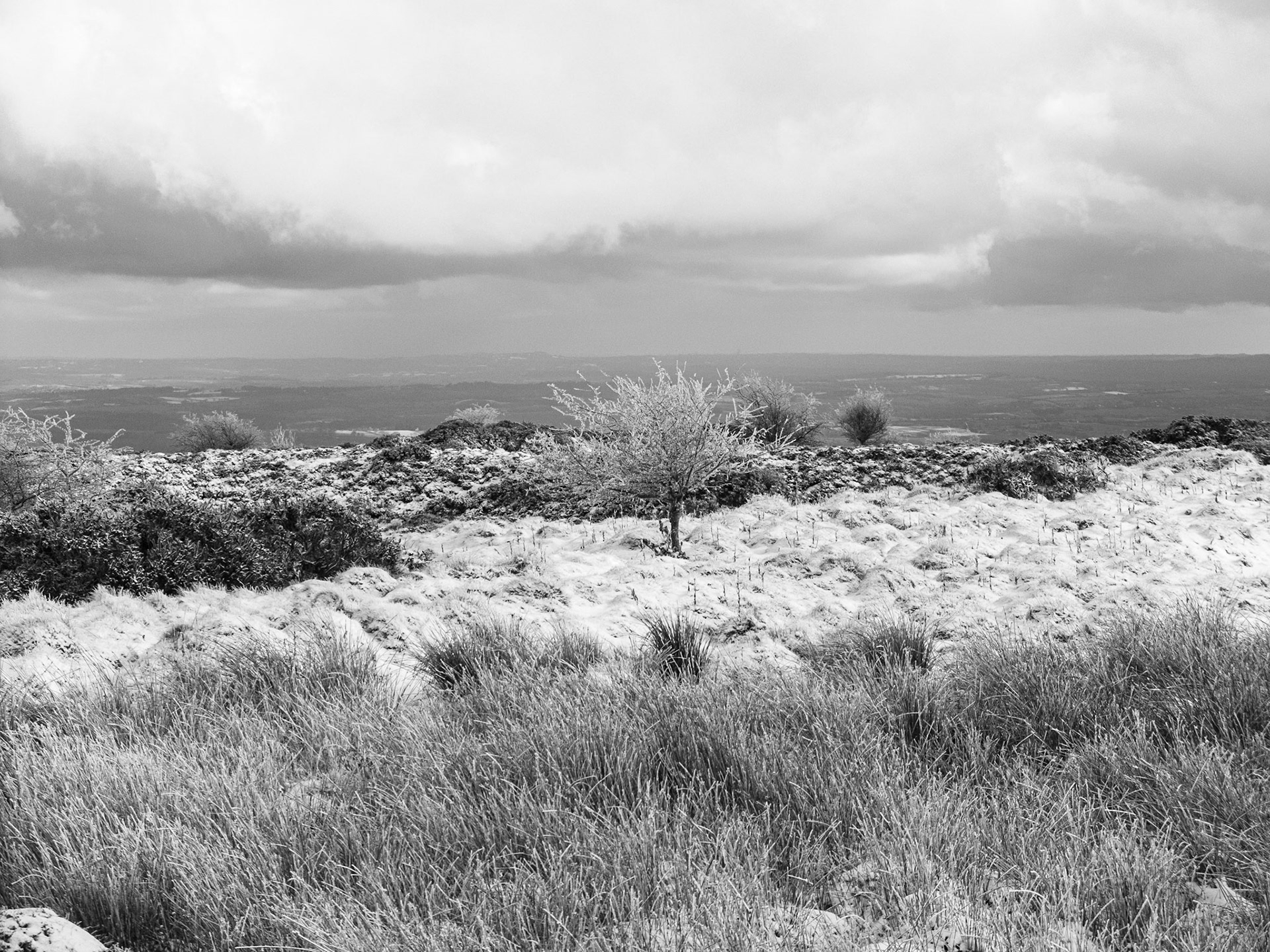 Brown Clee in winter