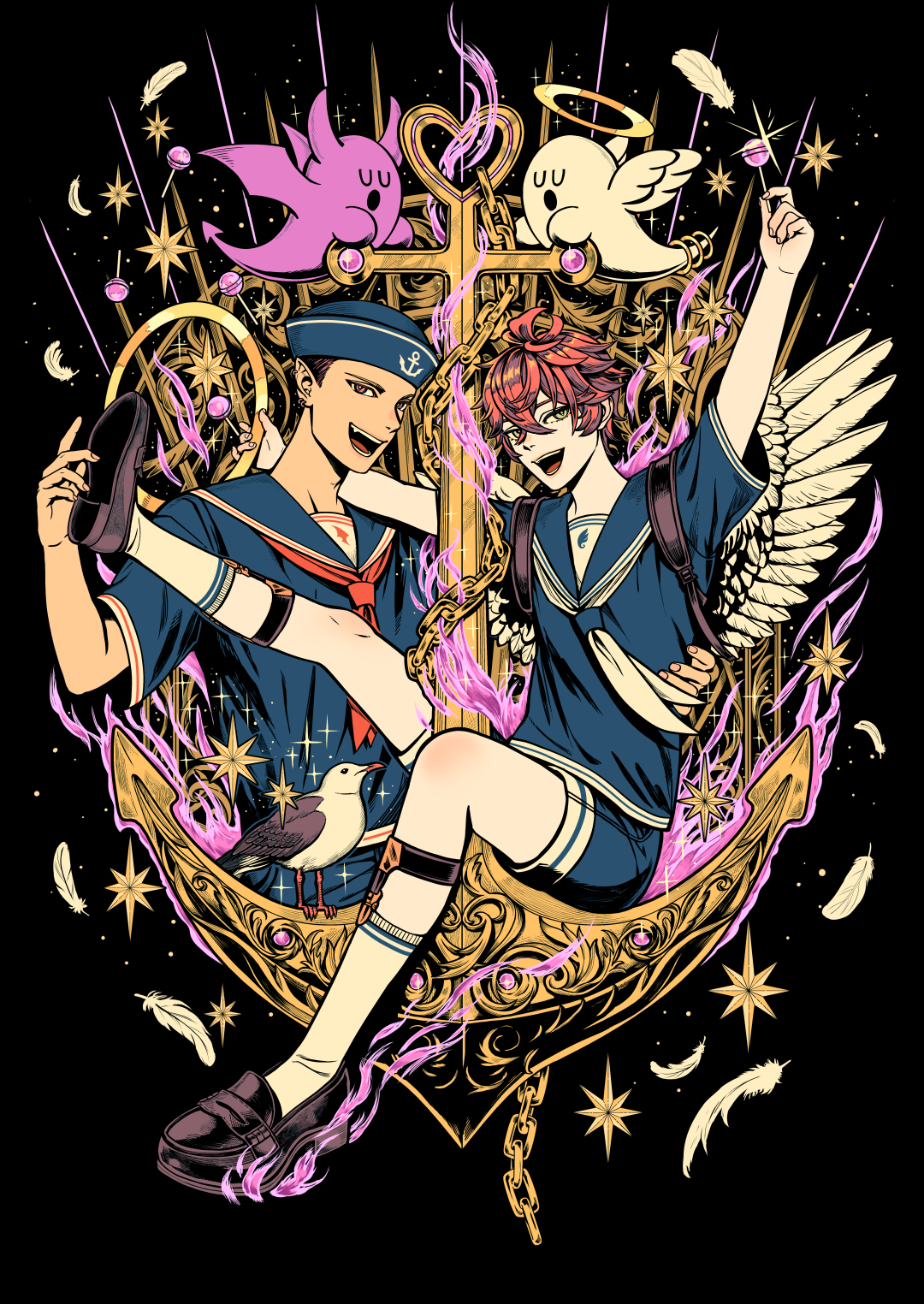 The anchor and fire