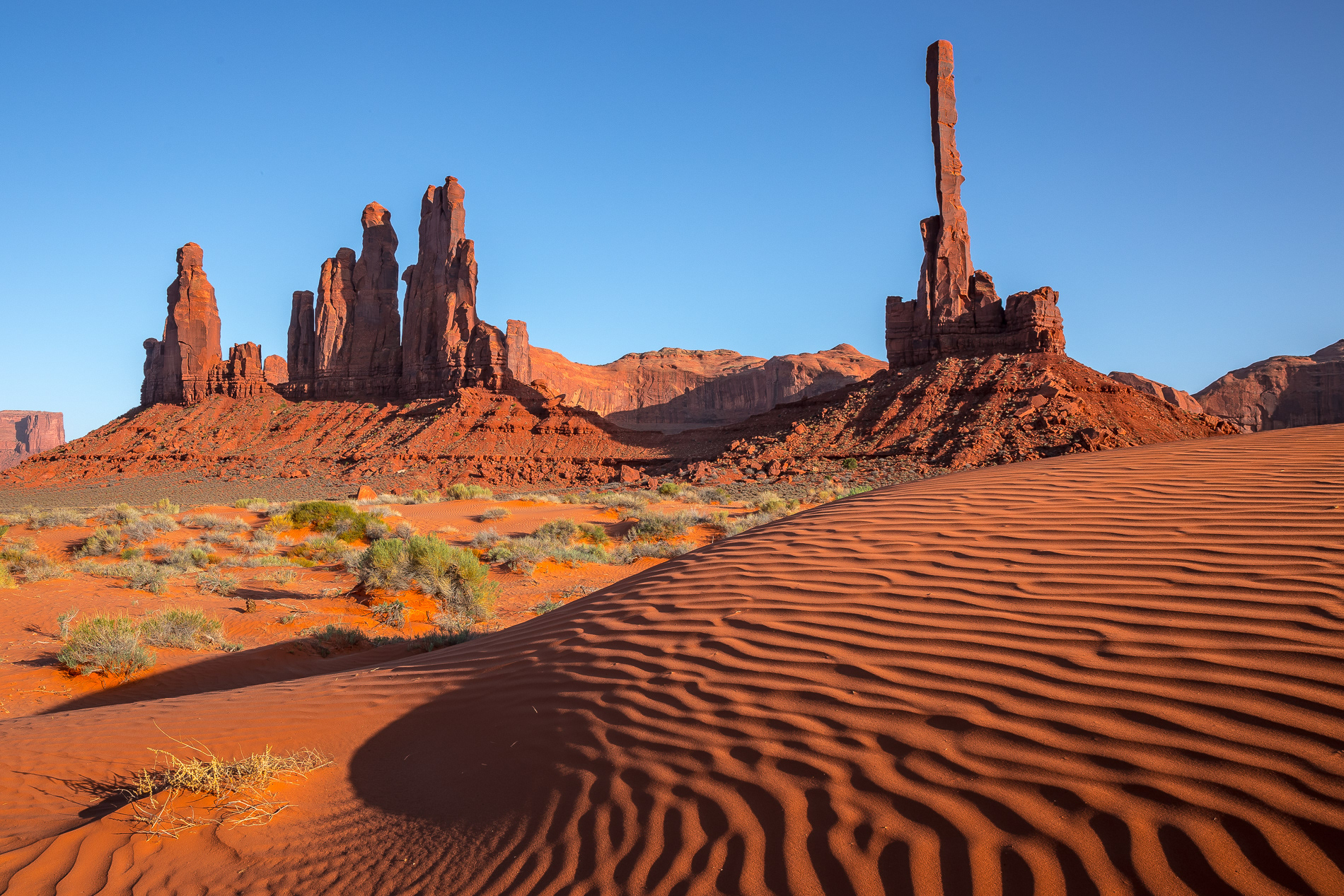 Monument Valley Totem Poles