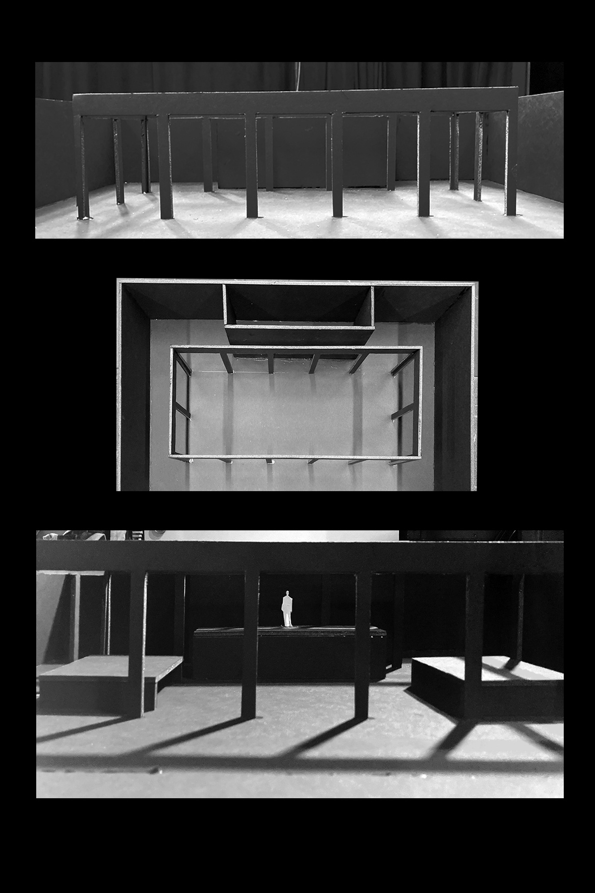 Luesther Hall Rough Model Exploration