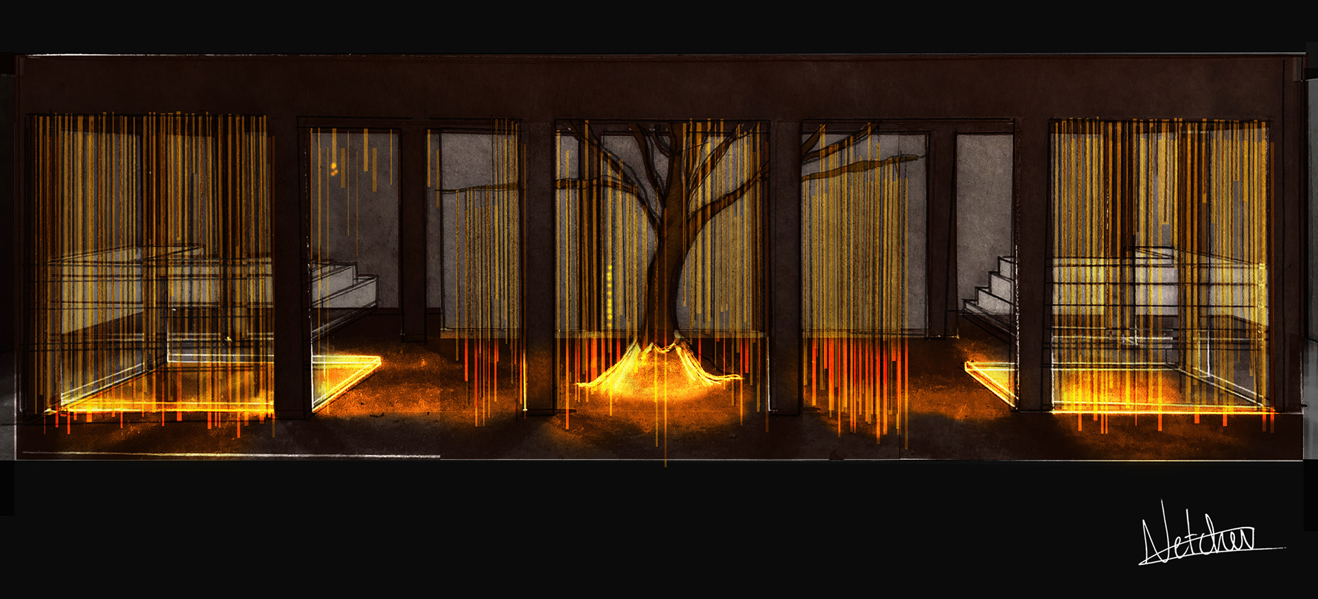 Rage & Blood: Golden liquid bleeds out of tubes