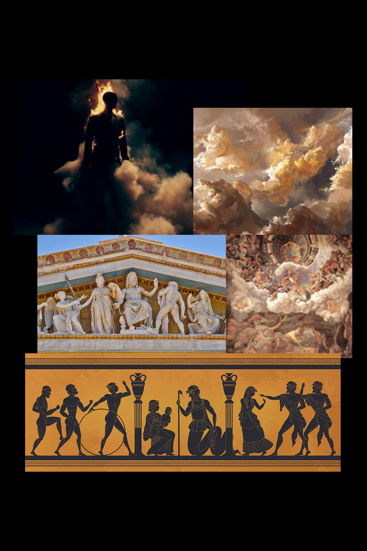 Gold: The Gods that observe and create war as if it were a sports game
