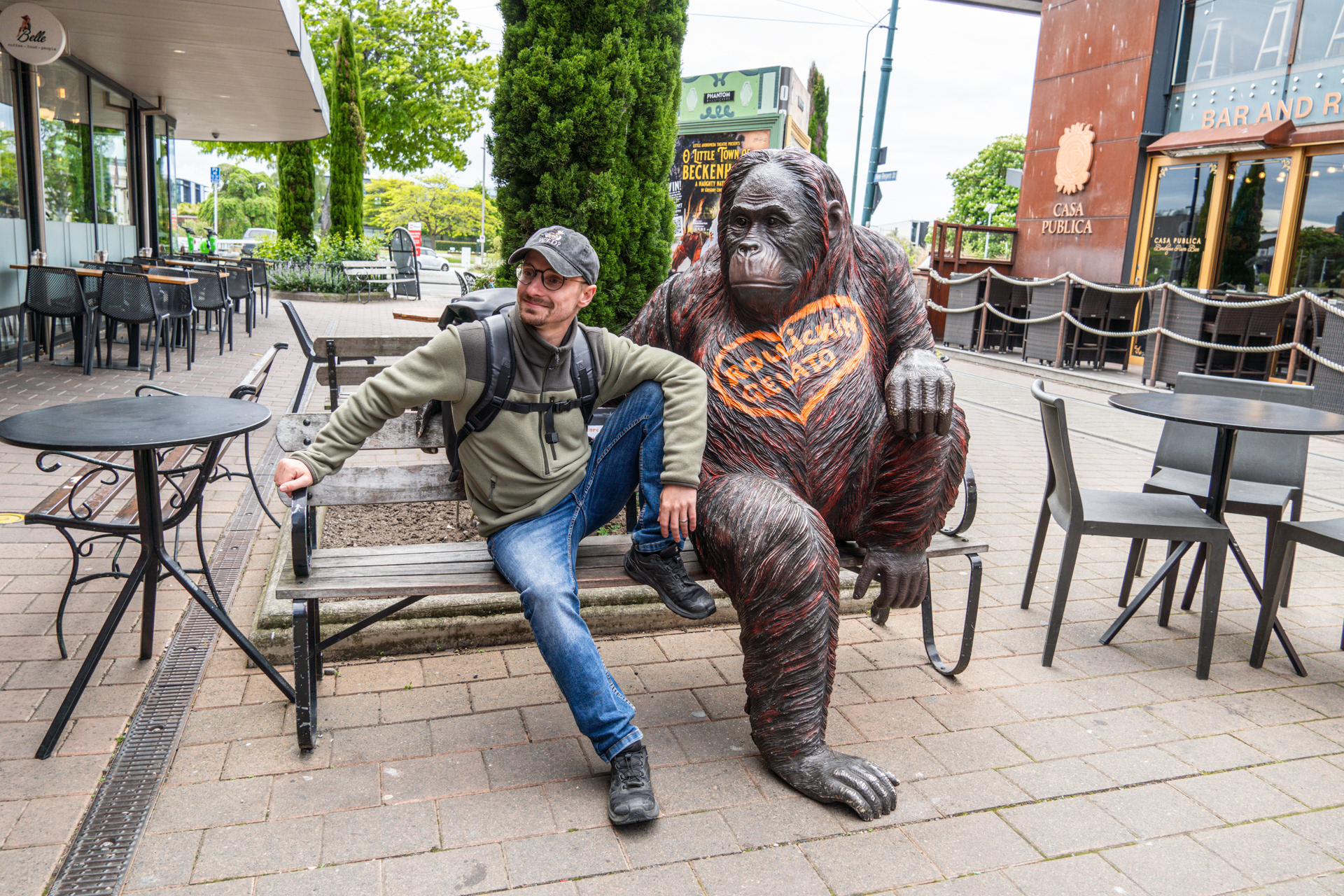 Who is the monkey?