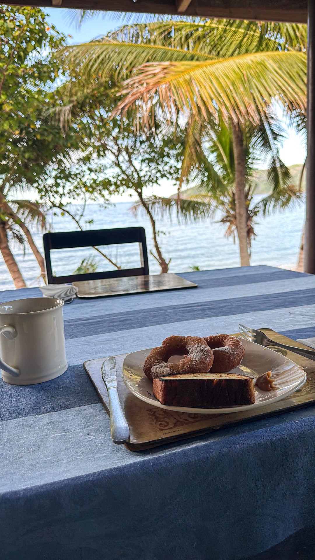 Frühstück am Strand