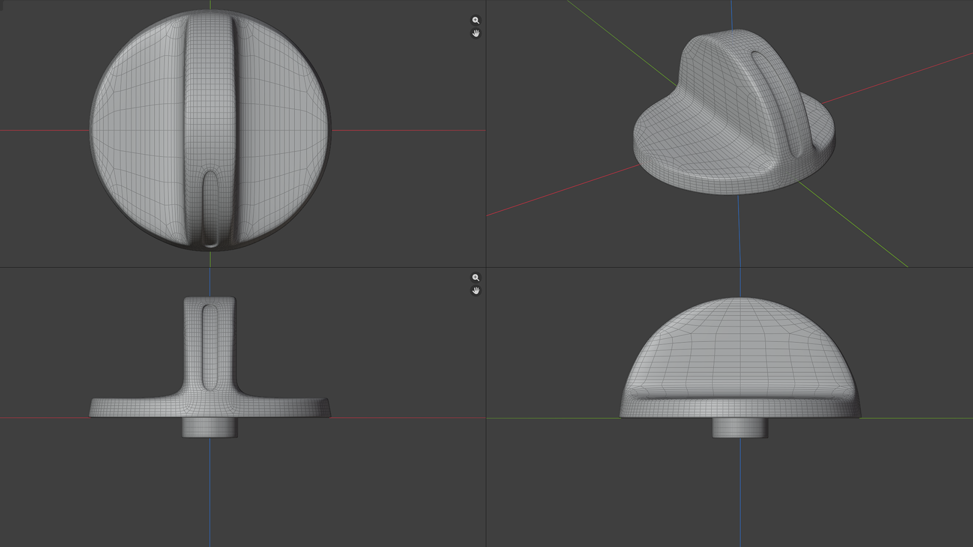 Dryer knob for 3d printing