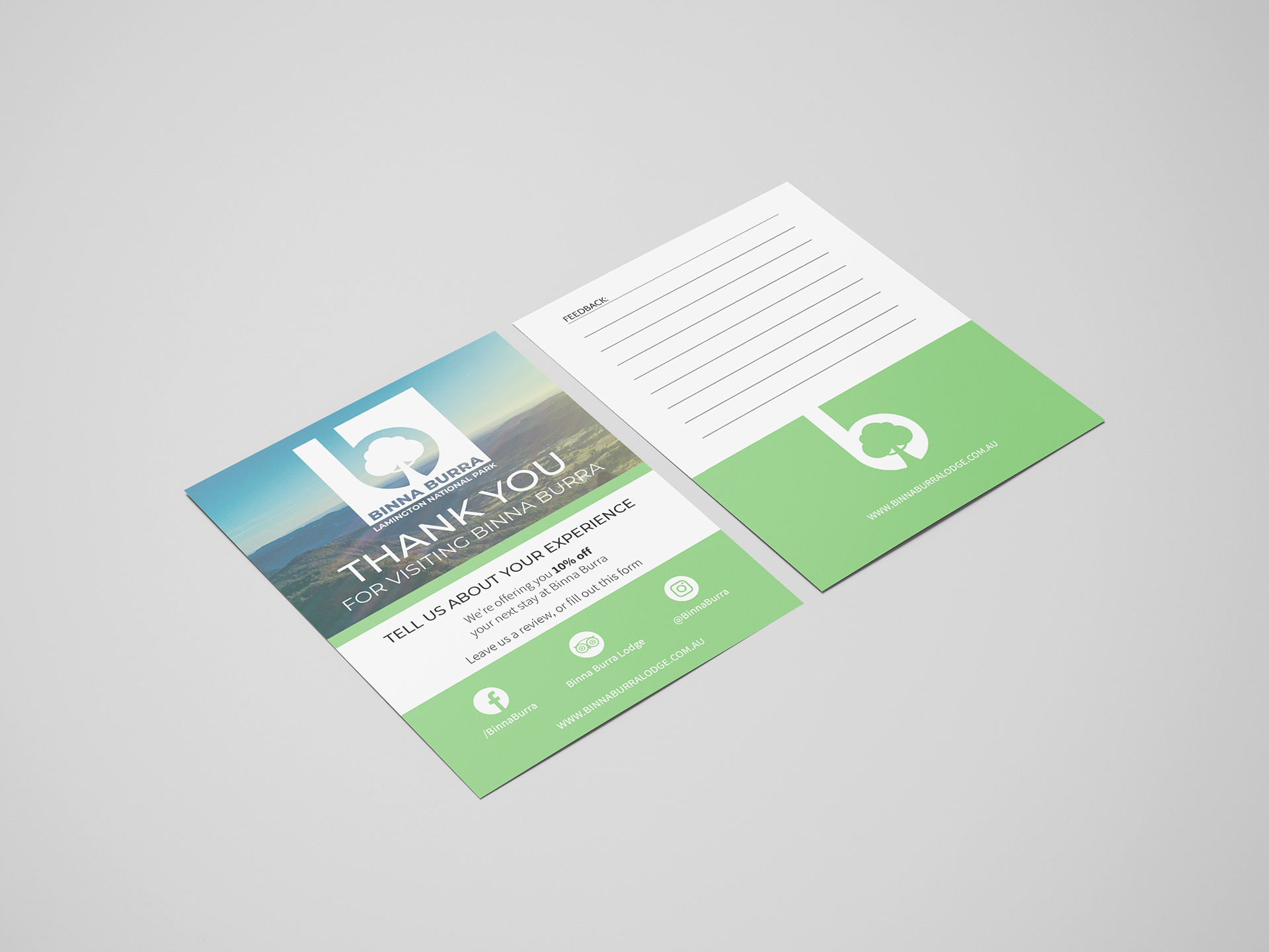 Feedback Form - Double Sided