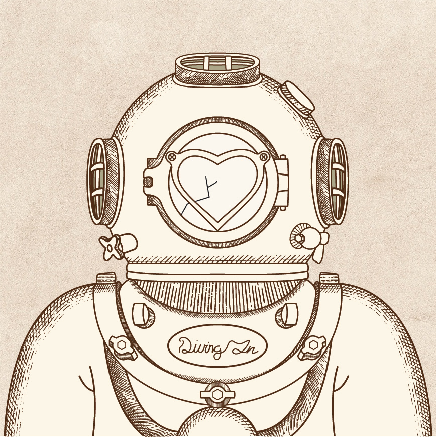 Diving In front side