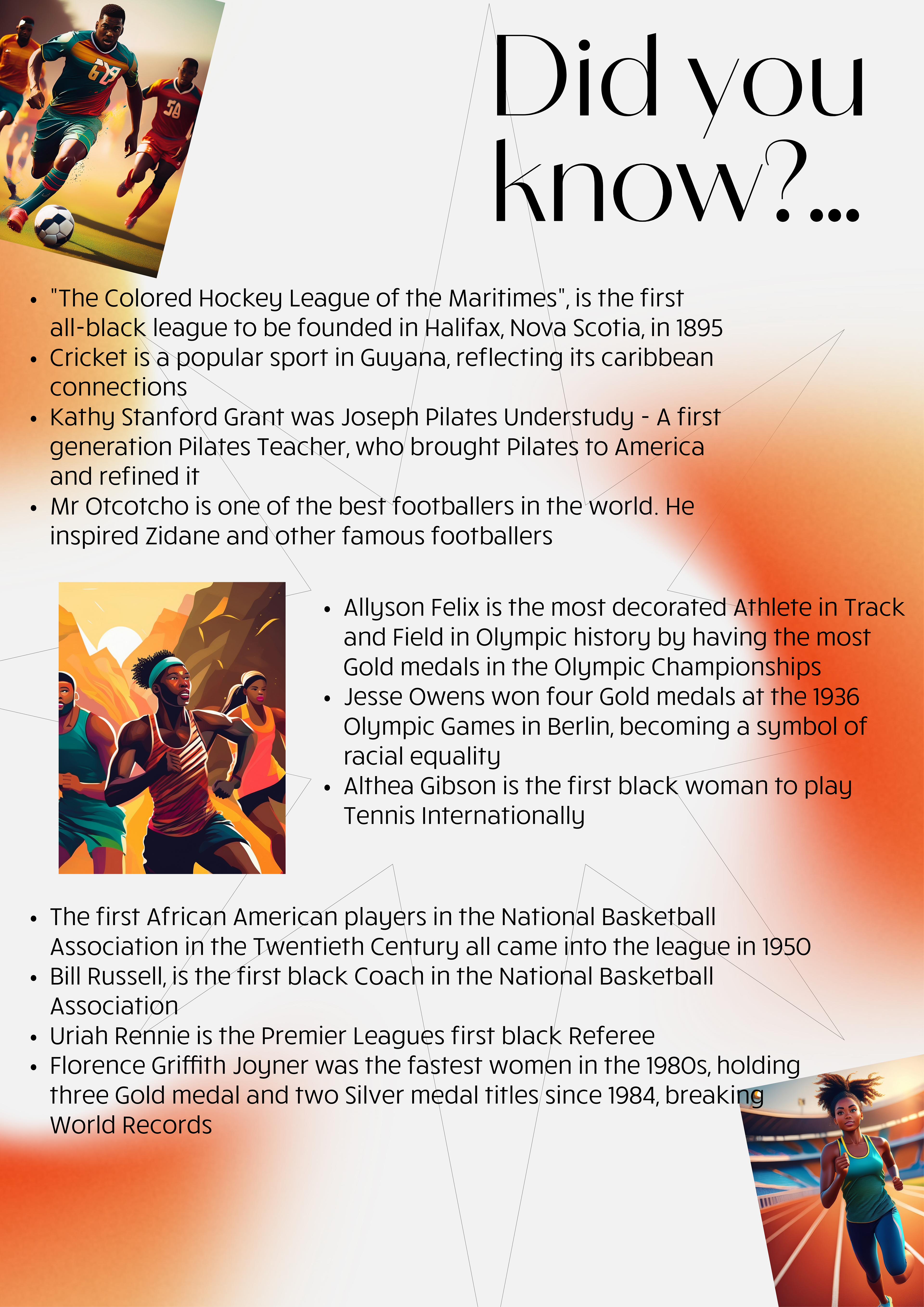Sports & Leisure Facts 1